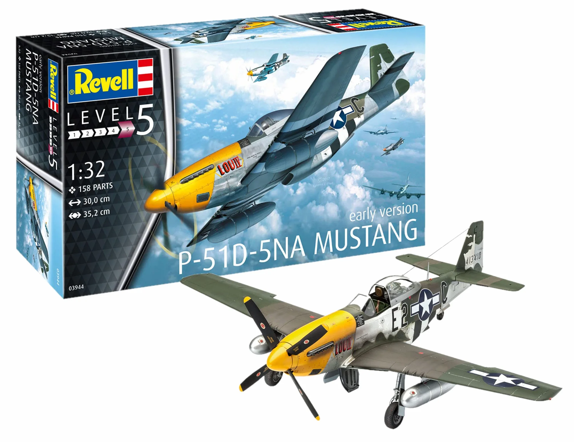 Revell Maquette d'avion Mustang P-51d