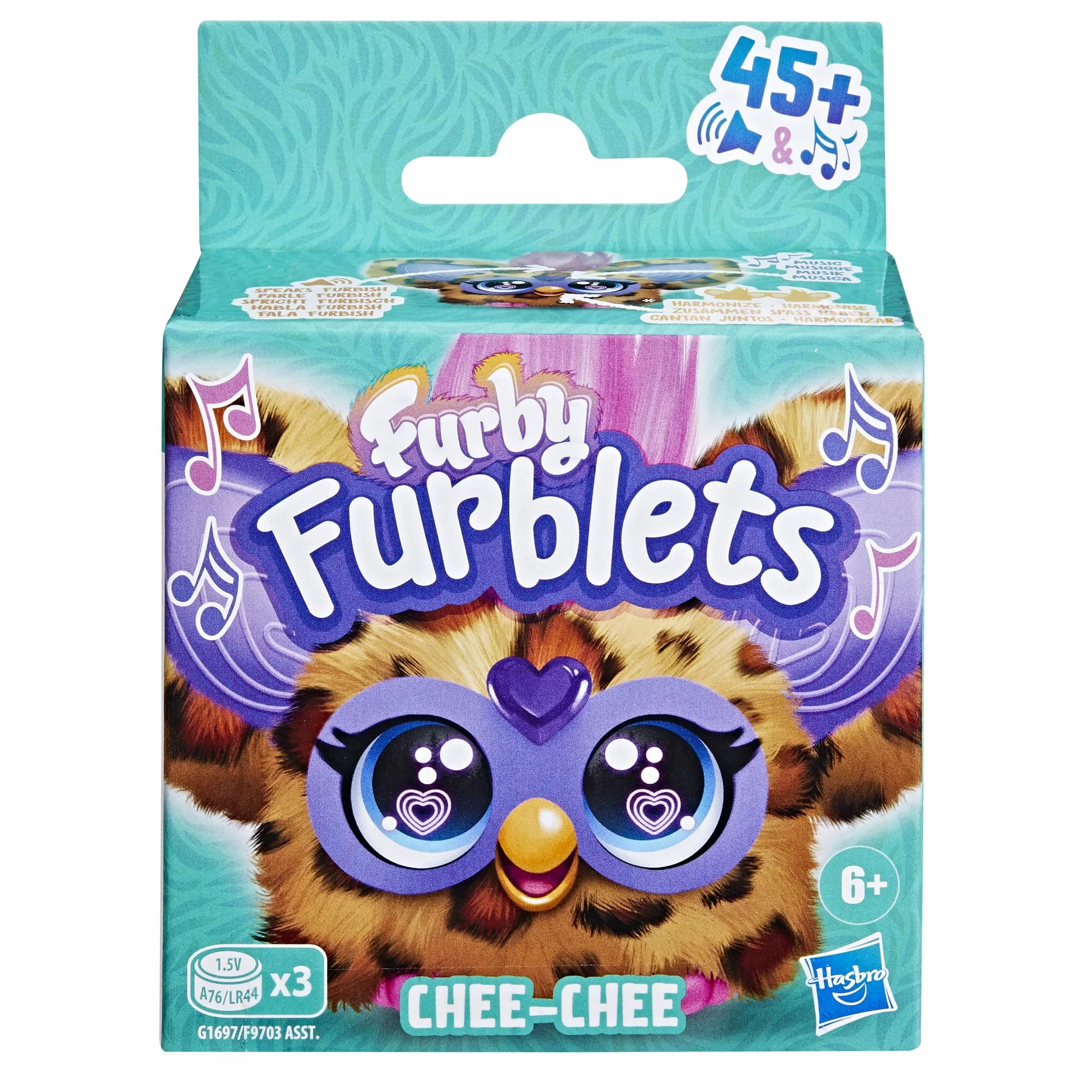 Hasbro Furby Furblets Chee-Chee Mini guépard en Peluche