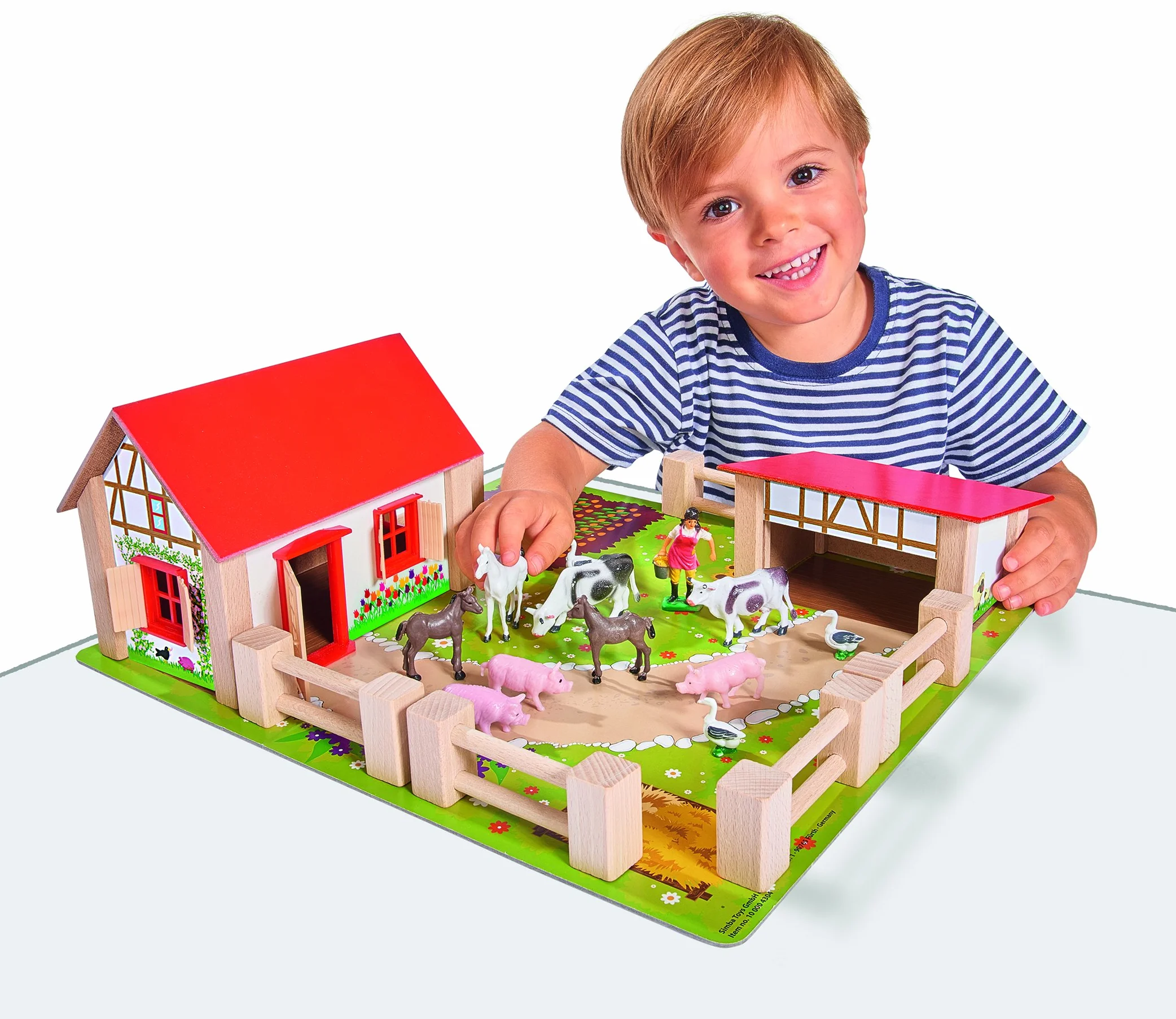 Eichhorn Petite ferme en Bois 21 pièces