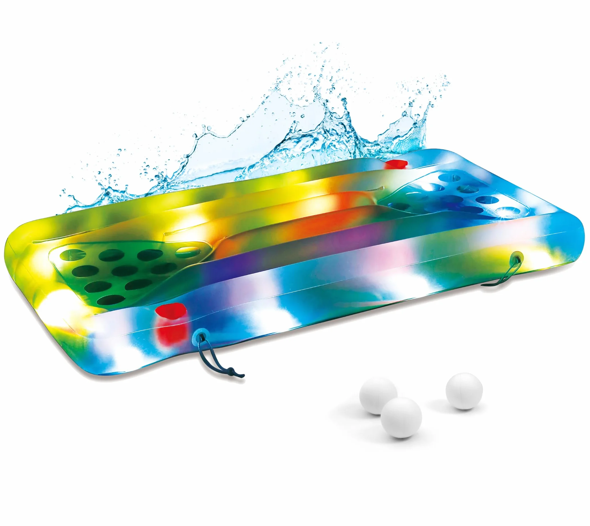 Summer Waves Kit de Pong à Bière pour Piscine | Jeu à Boire | Matelas Gonflable