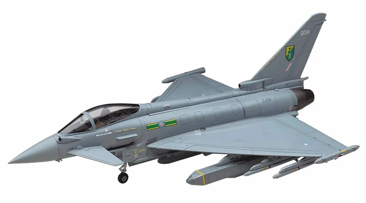 Hasegawa 1:72 Eurofighter Typhoon Single Seater H-E40
