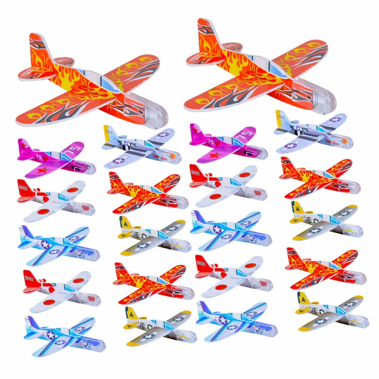 SUPVOX 30 pièces Jouet Avion Planeur pour Garçon Fille Extérieur
