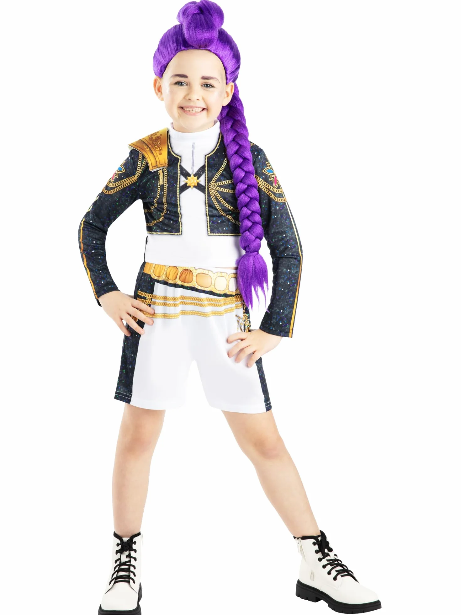 Rubies Official Netflix K-Pop Demon Hunters Rumi Golden Classic Child Costume