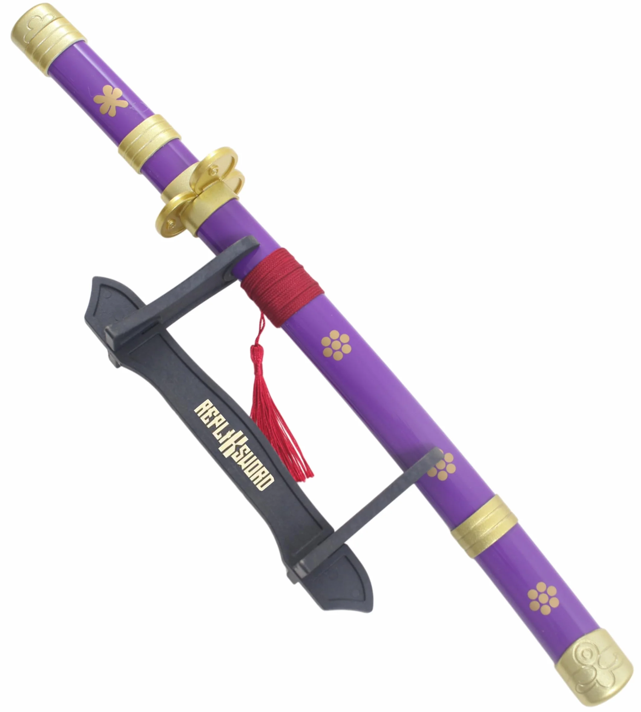 Mini Katana Enma Epee en Bois Zoro Sabre 45cm Presentoir Inclus
