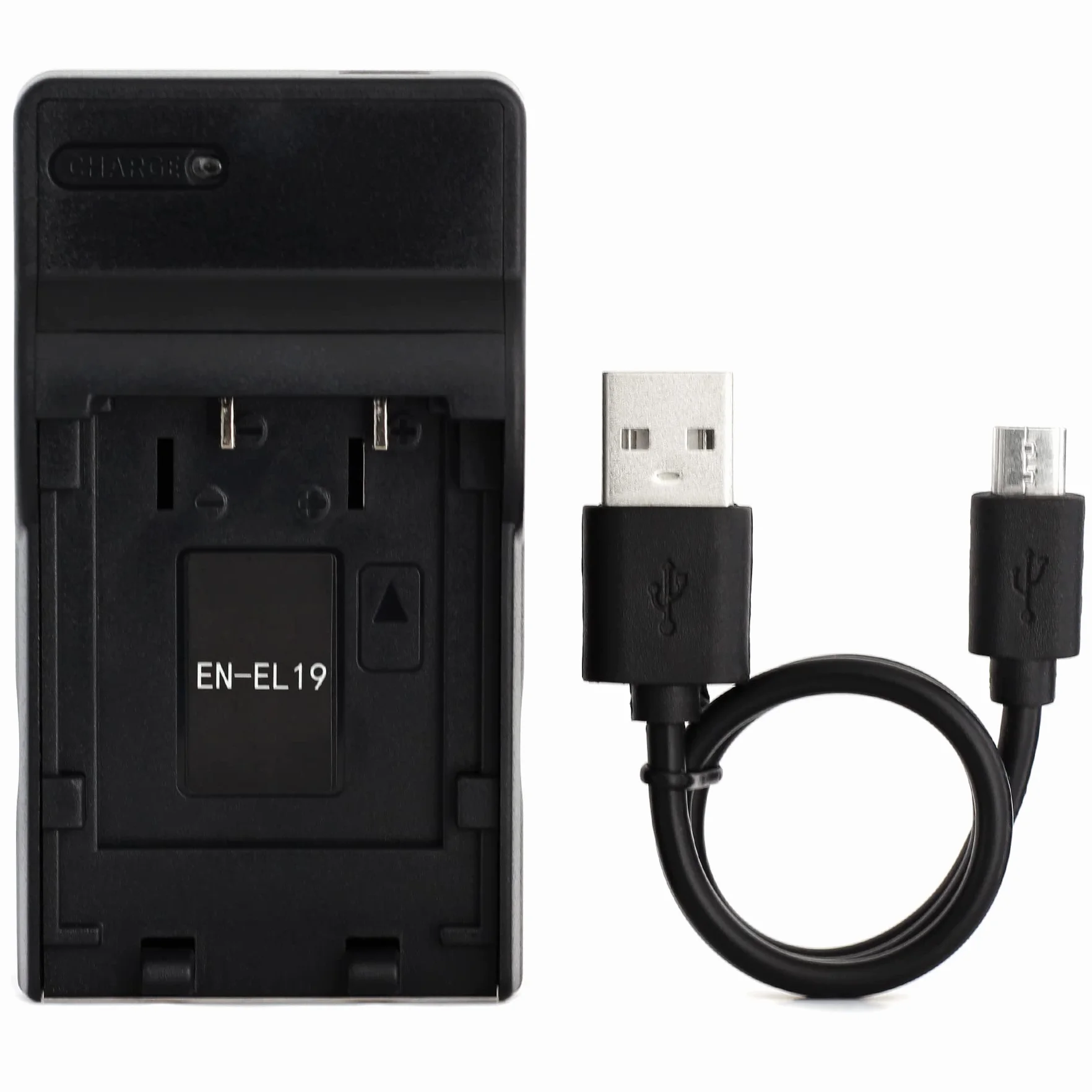 Norifon EN-EL19 USB Chargeur pour Nikon Coolpix S33 S7000 S6900 S2800 S100 S3100 S4100 S4300 S5200 S6500