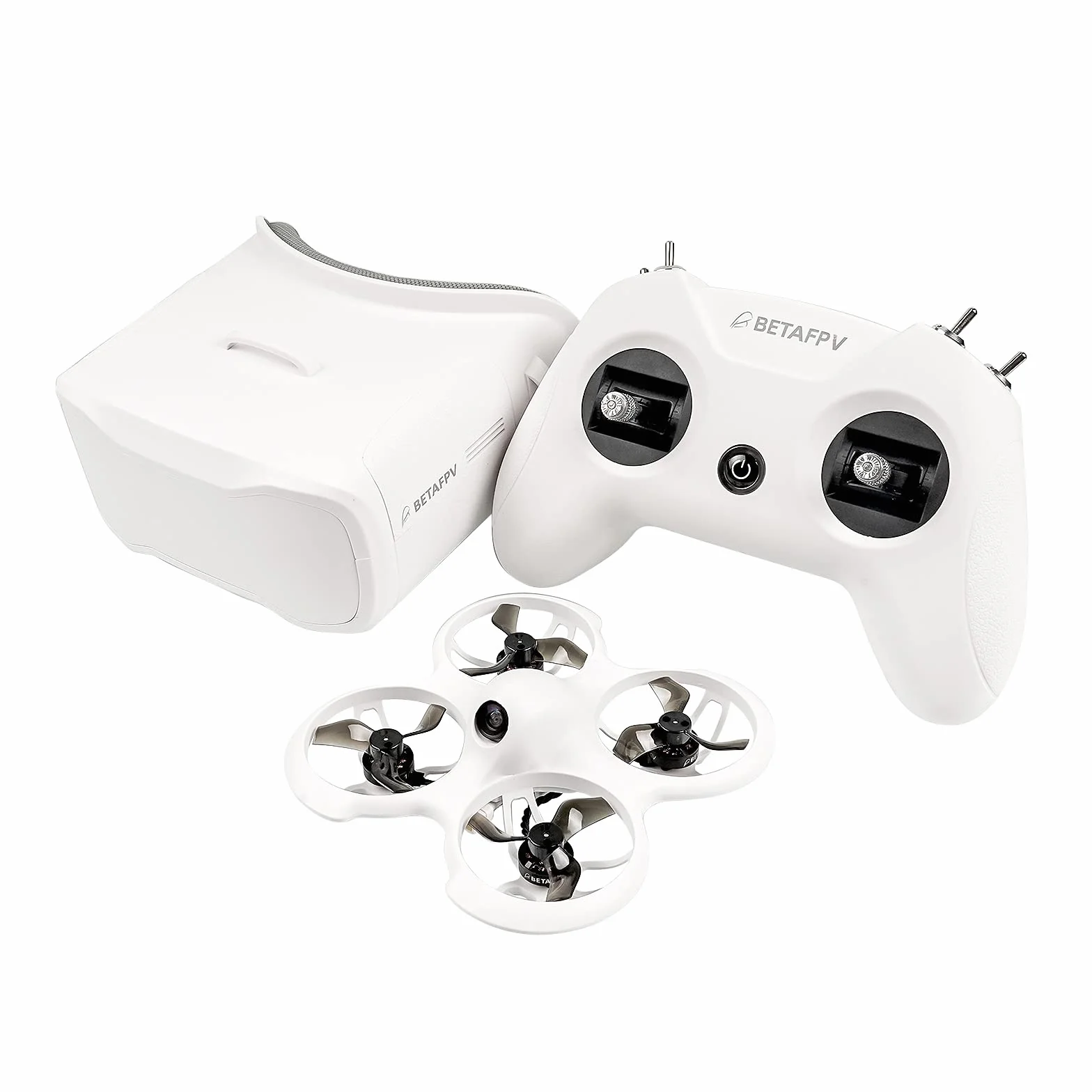 BETAFPV Kit de Drone Cetus Pro FPV RTF Avec Maintien D'altitude Autoprotection Atterrissage D'urgence 3 Modes de Vol Fonction Tortue Drone Prêt à Voler pour Débutants Adolescents, Télécommande
