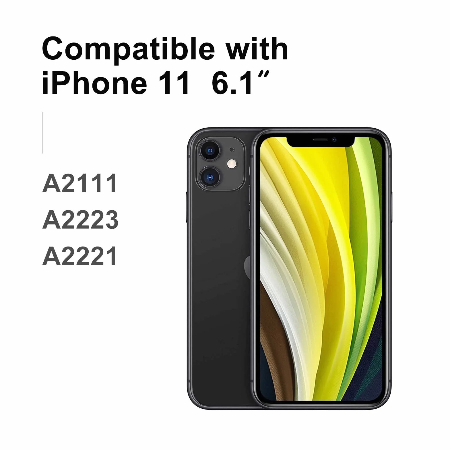 Écran LCD iPhone 11 6,1'' FHD avec 3D Touch Digitizer Assembly Kit de Réparation True Tone Programmable