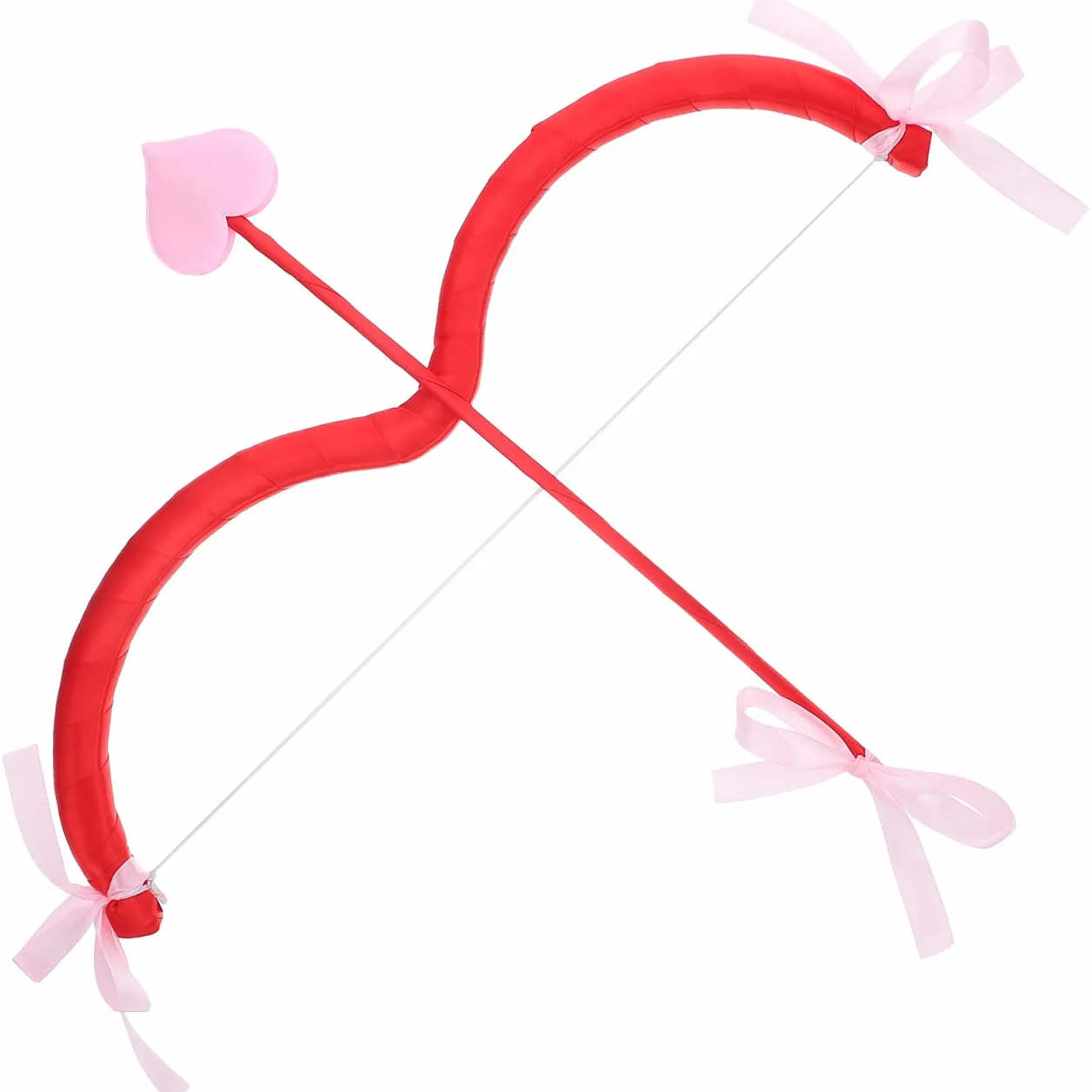 VALICLUD Cupidon Ensemble d'arc et de flèche en mousse 43,8 cm pour costume Saint Valentin cosplay