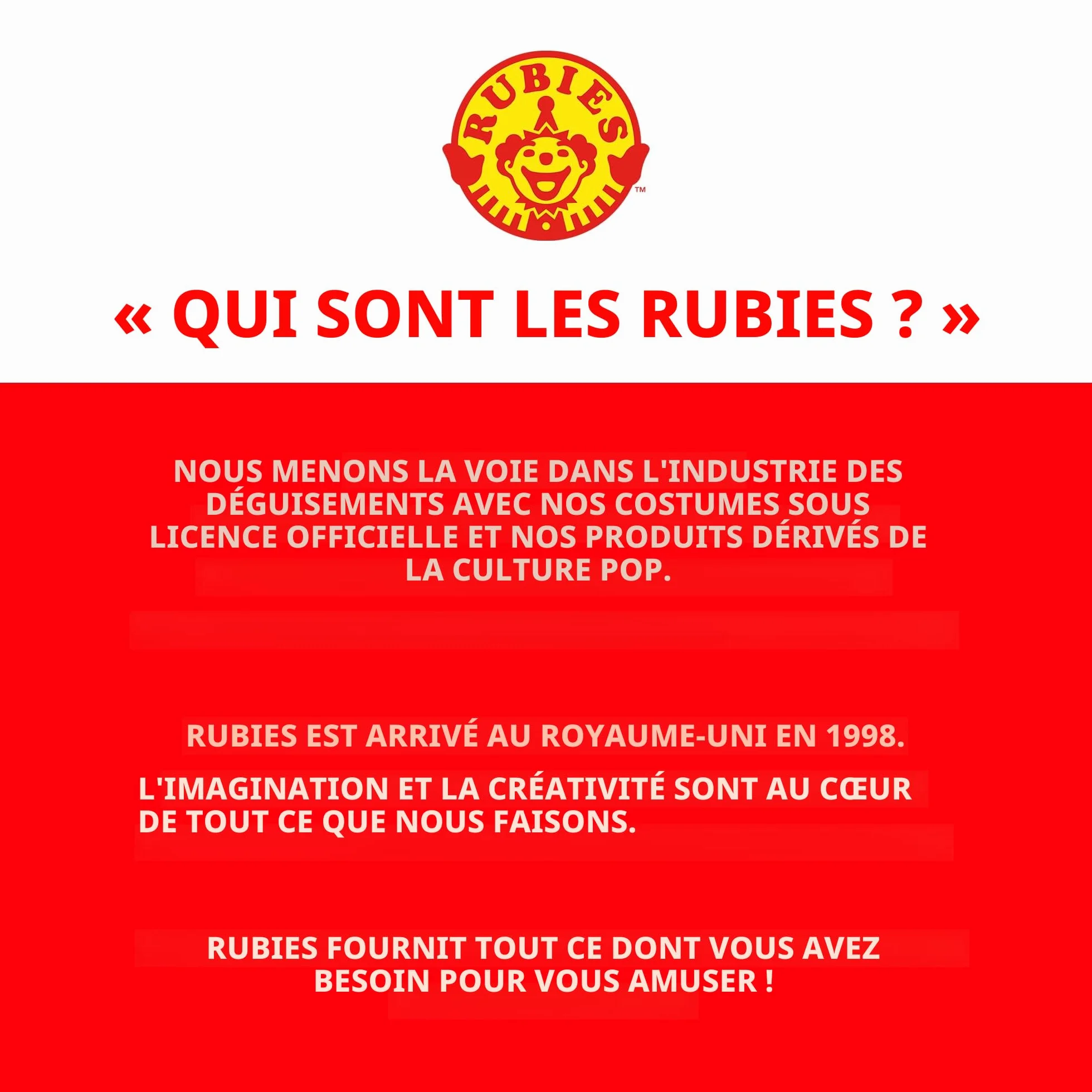 Rubie's Perruque Miraculous Lady Bug pour enfant Accessoire de déguisement