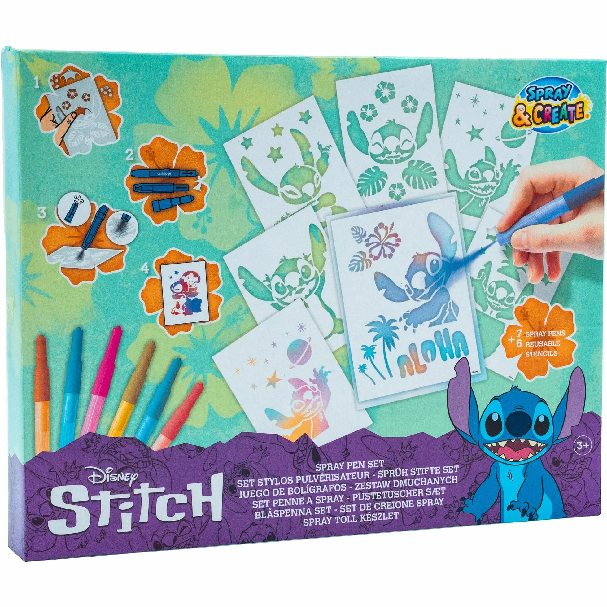 Disney Stitch Lot de stylos