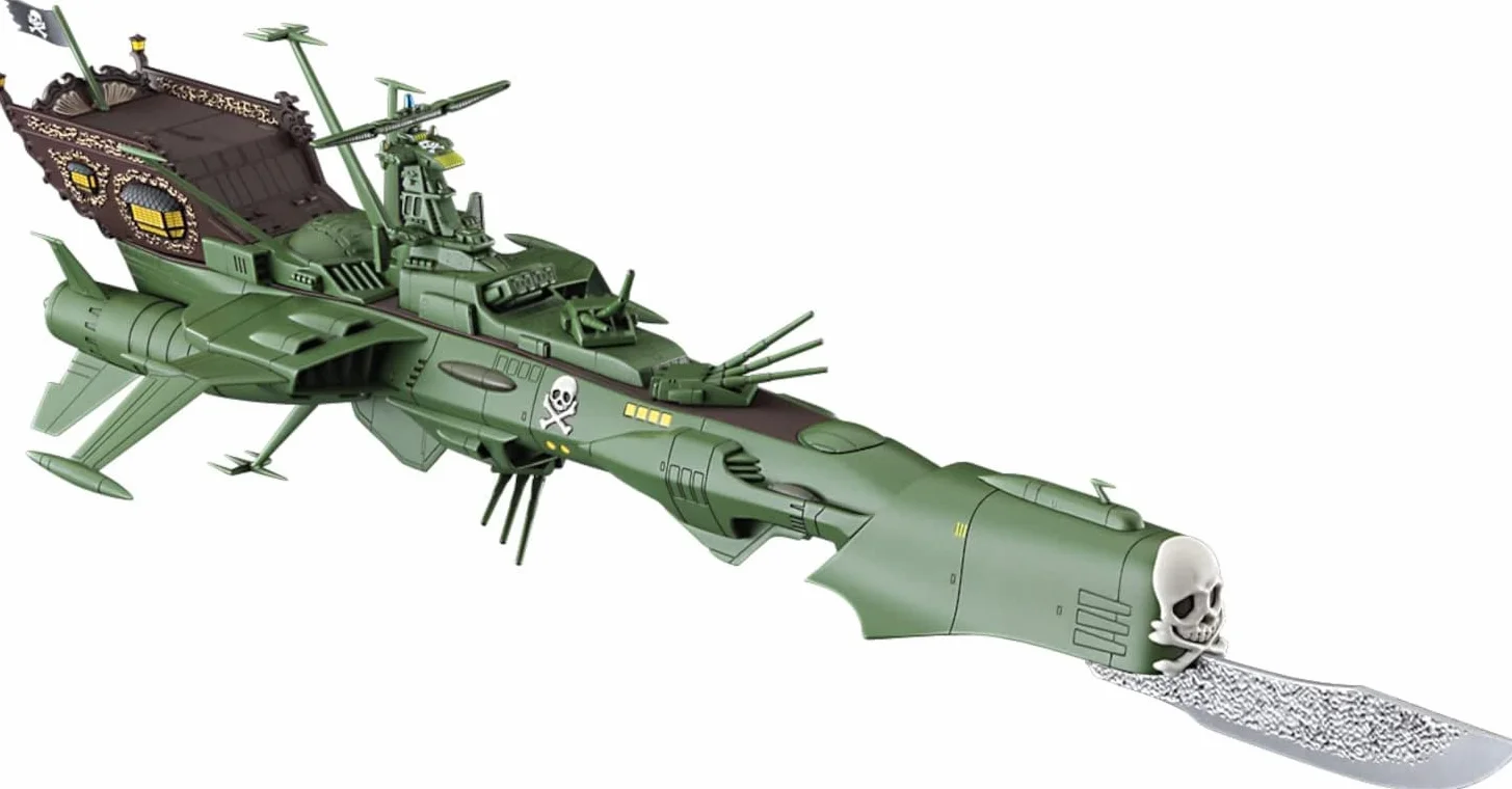 Hasegawa 64802 1/2500 Space Pirate Battleship Arcadia Galaxy Express Anime Kit de modélisme