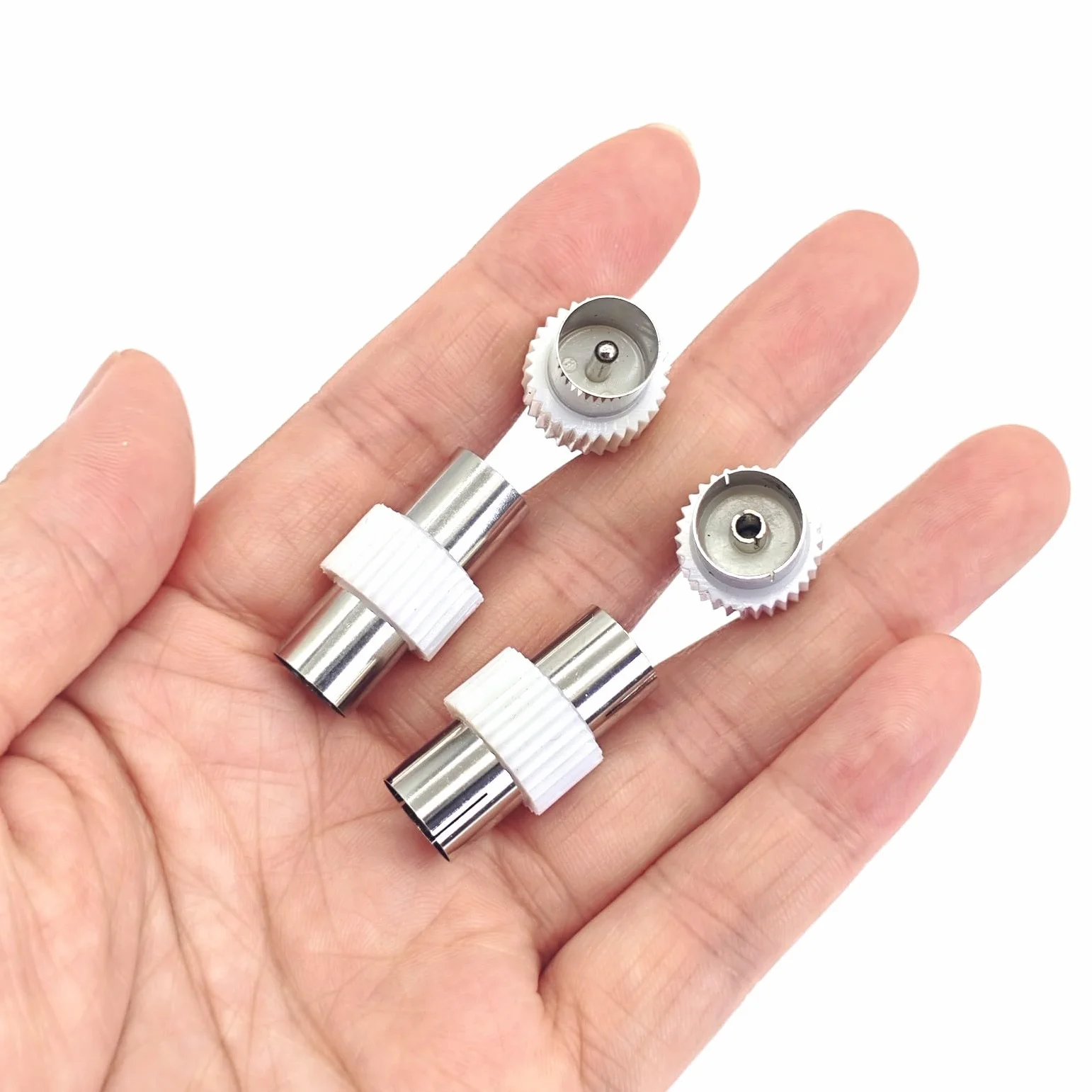 Convertisseurs connecteurs antenne TV mâles femelles adaptateur câble coaxial femelle vers femelle prise coupleur coaxial RF PAL mâle vers mâle