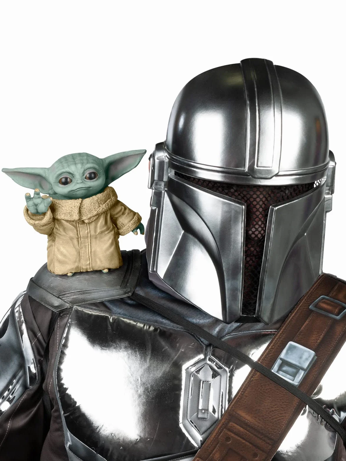 RUBIE'S Star Wars Accessoire d'épaule Grogu bébé Yoda The Mandalorian Taille unique