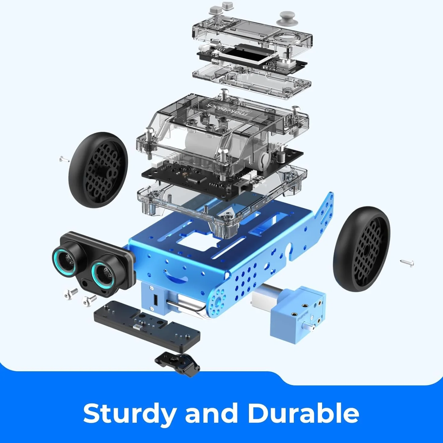 Makeblock mBot2 Robot Programmable Compatible Scratch Python WiFi IoT AI Jouet Enfants 10 Ans+