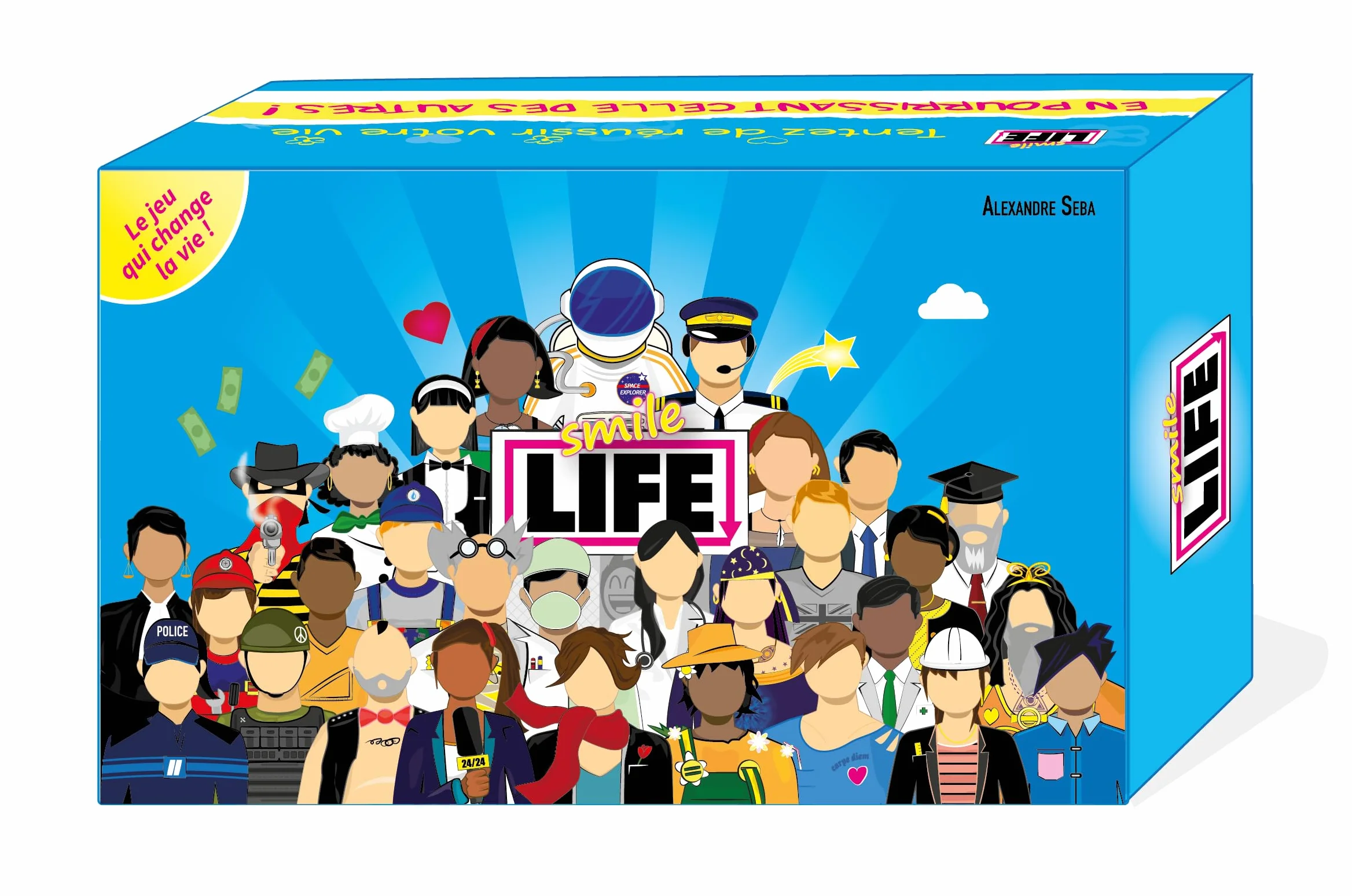 Blackrock Games Smile Life Jeu d'ambiance dès 12 Ans 2 à 6 Joueurs