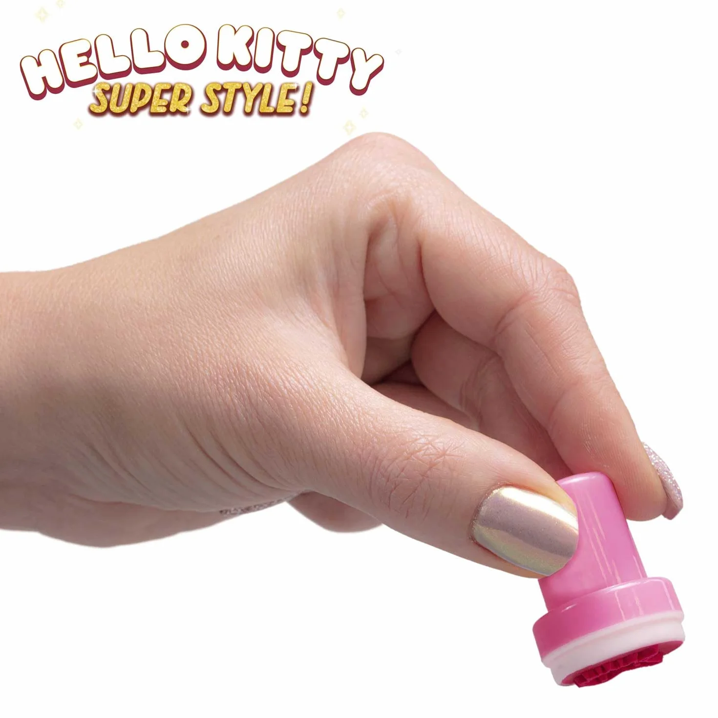 CRAZE HELLO KITTY Set de tampon encreur Enfant - 20 tampons avec bloc de papier, encre lavable