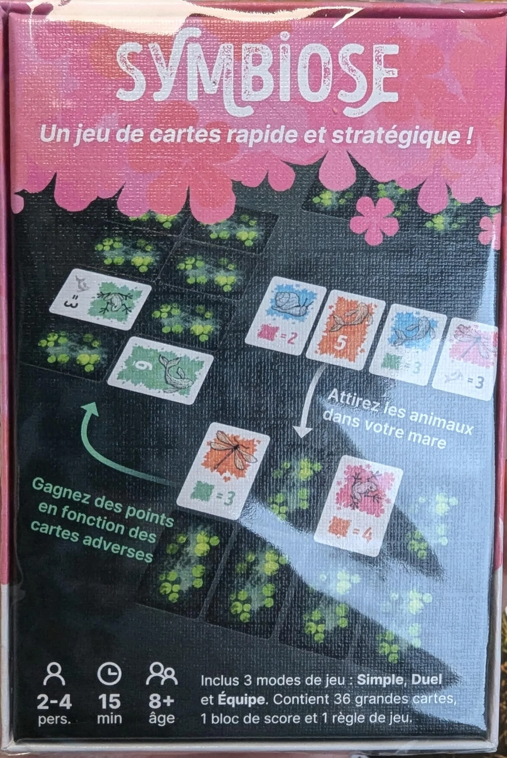 Blackrock Games SYMBIOSE - Jeu de société - Cartes - 8 Ans - 2-4 Joueurs - 15 Minutes - Stratégie - Créez Vos Paysages