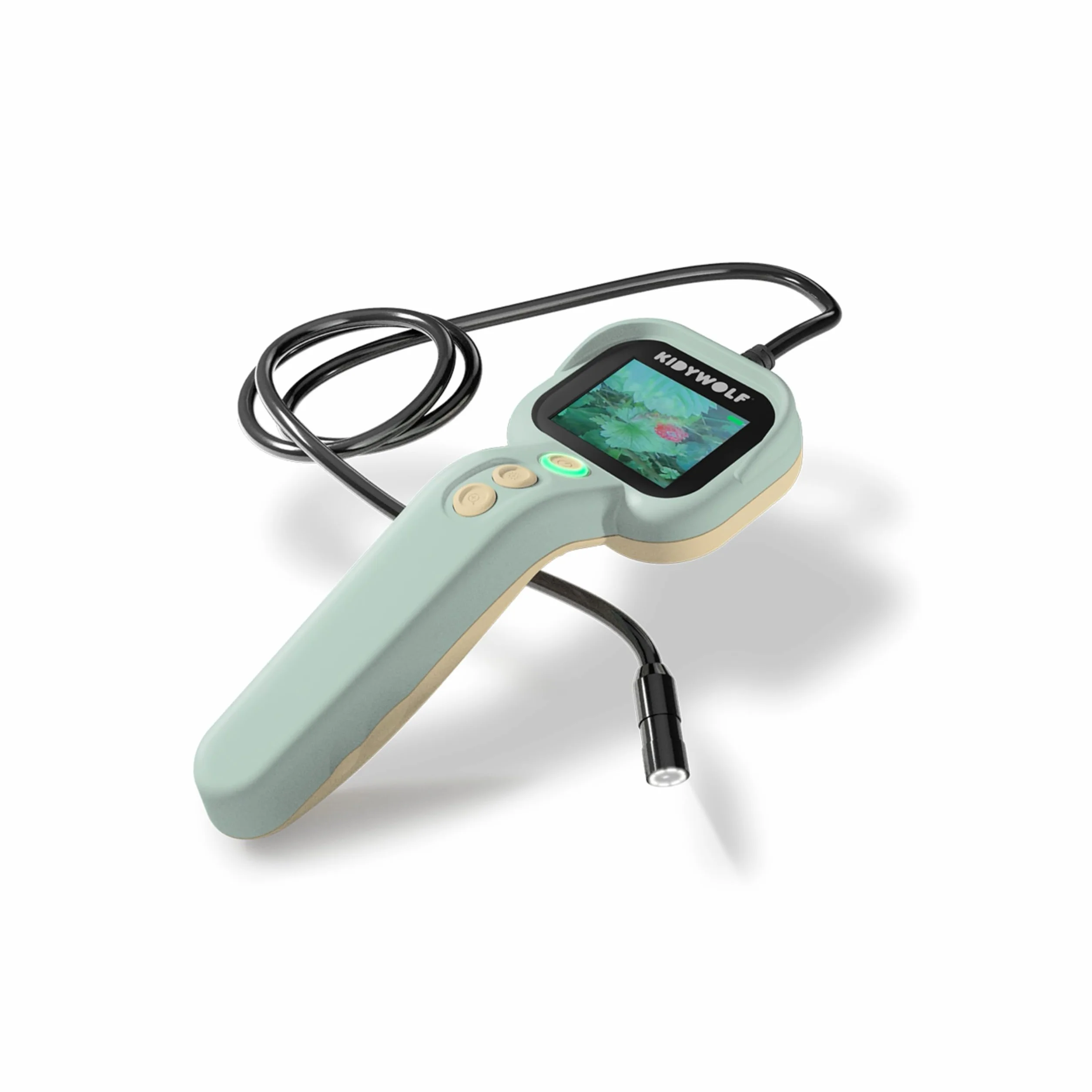 Caméra Endoscope Enfant avec Écran Couleur & Zoom x4 - Kit Explorateur KIDYWOLF