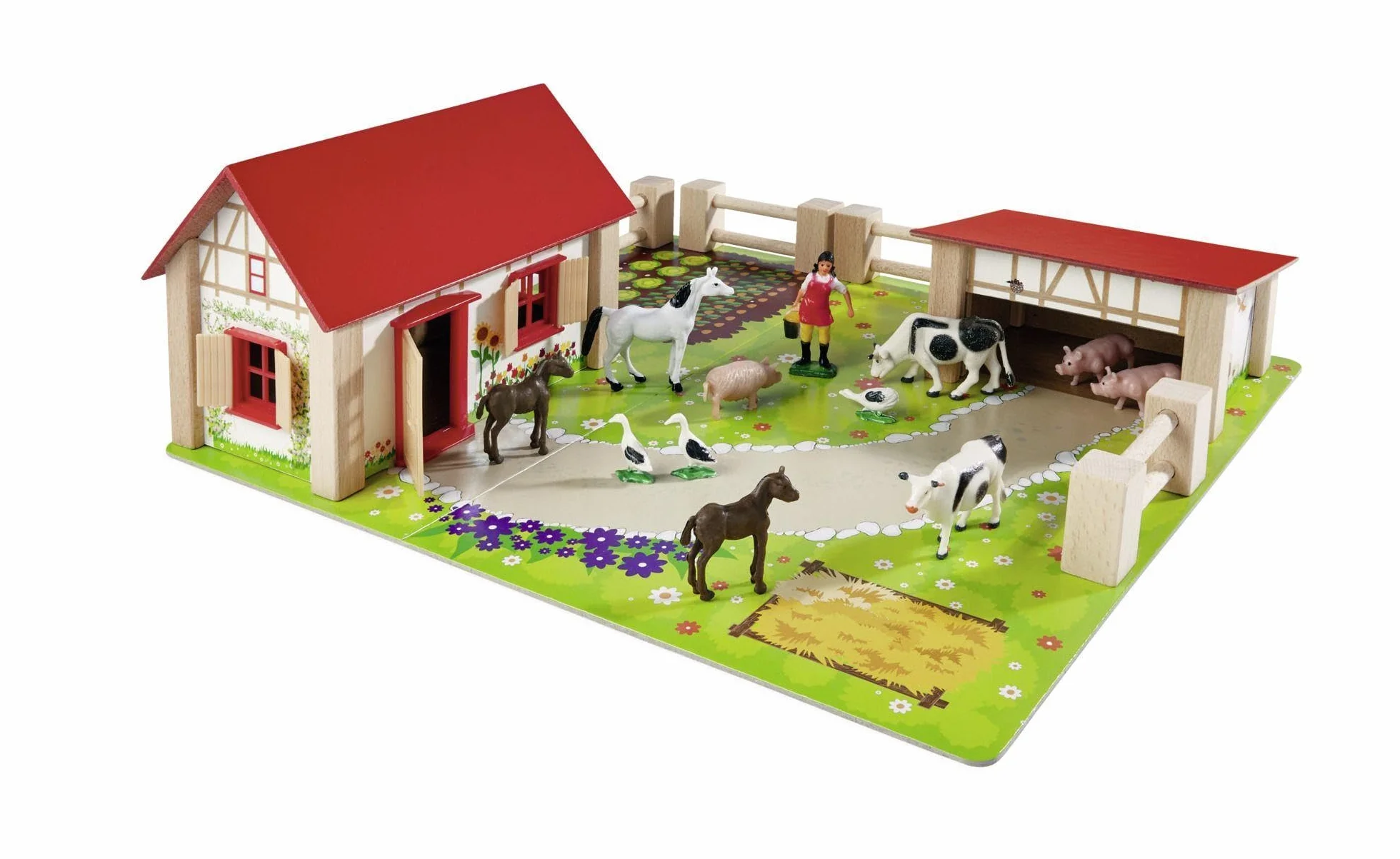 Eichhorn Petite ferme en Bois 21 pièces