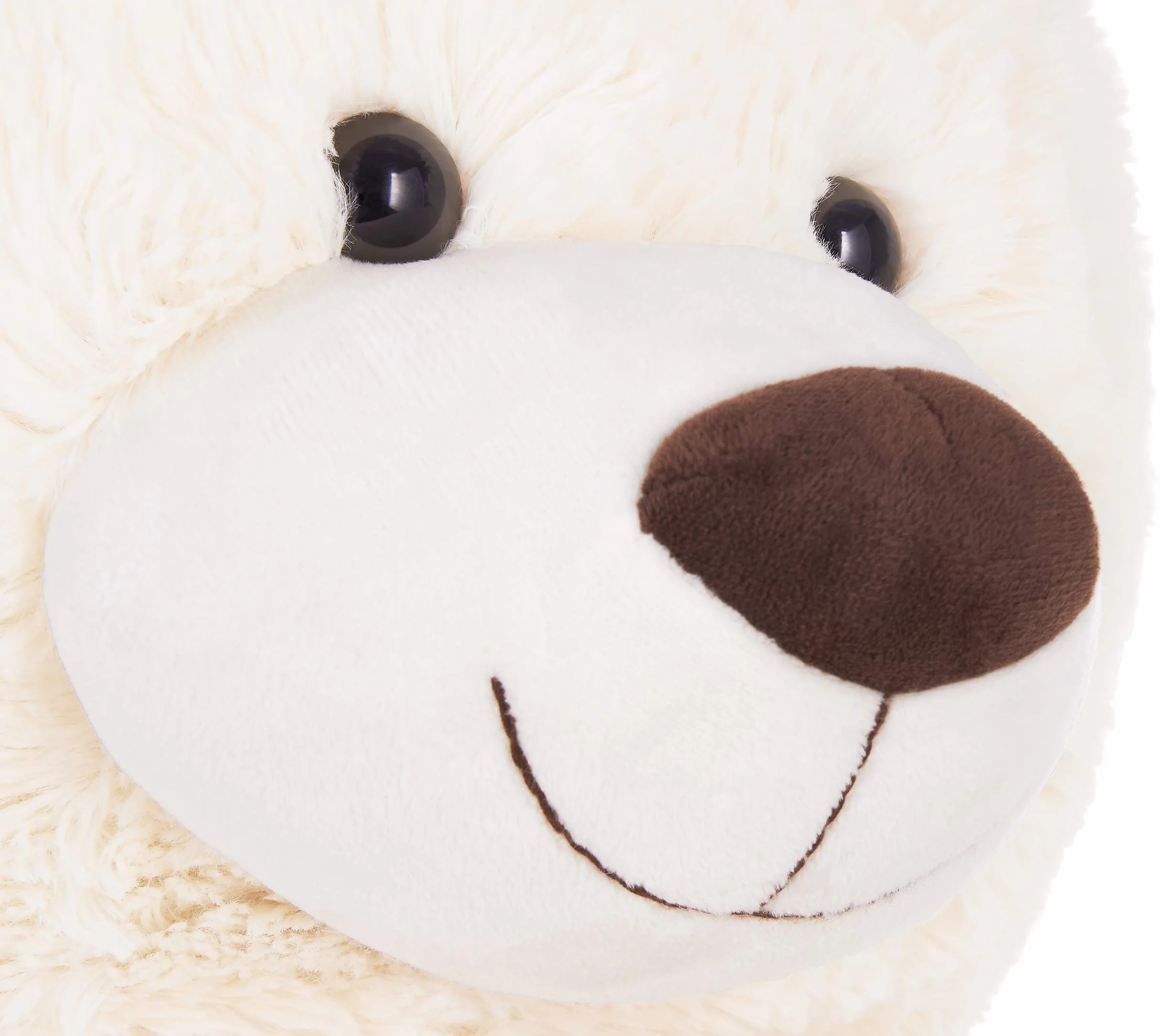 BRUBAKER Peluche géante XXL Ours Nounours 100 cm Blanc
