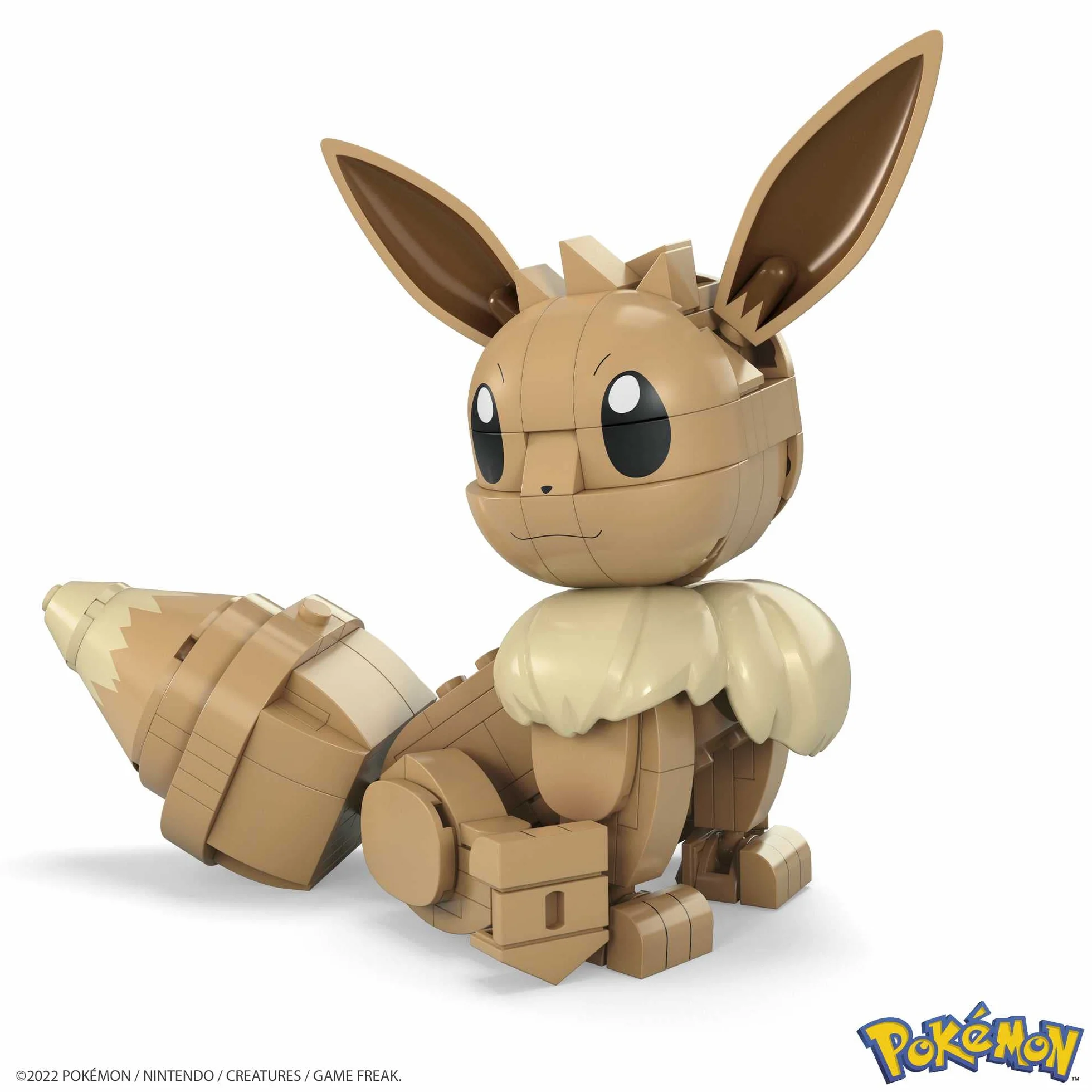 MEGA Pokémon Figurine Action Évoli Articulée 6 cm 215 Pièces Jeu De Construction Modèle À Collectionner HDL84