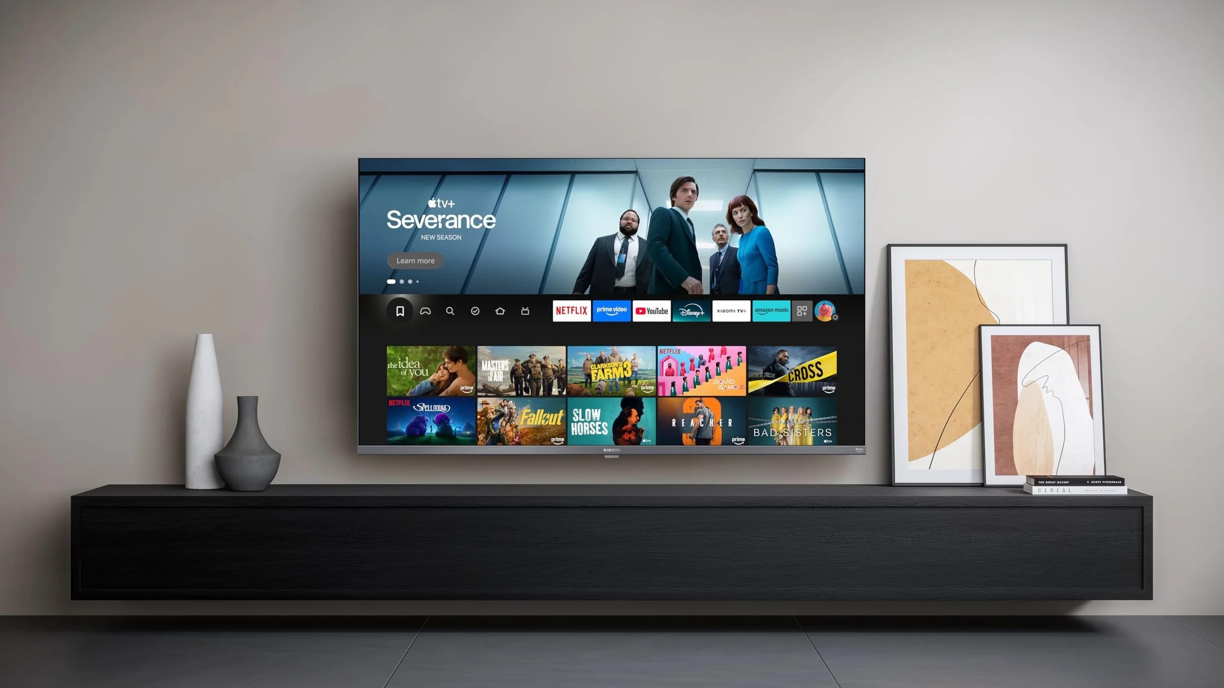 Xiaomi TV F Pro 32 81 cm QLED Smart TV Fire OS7 Contrôle Vocal Alexa Dolby Audio DTS Virtual:X Compatible Apple AirPlay