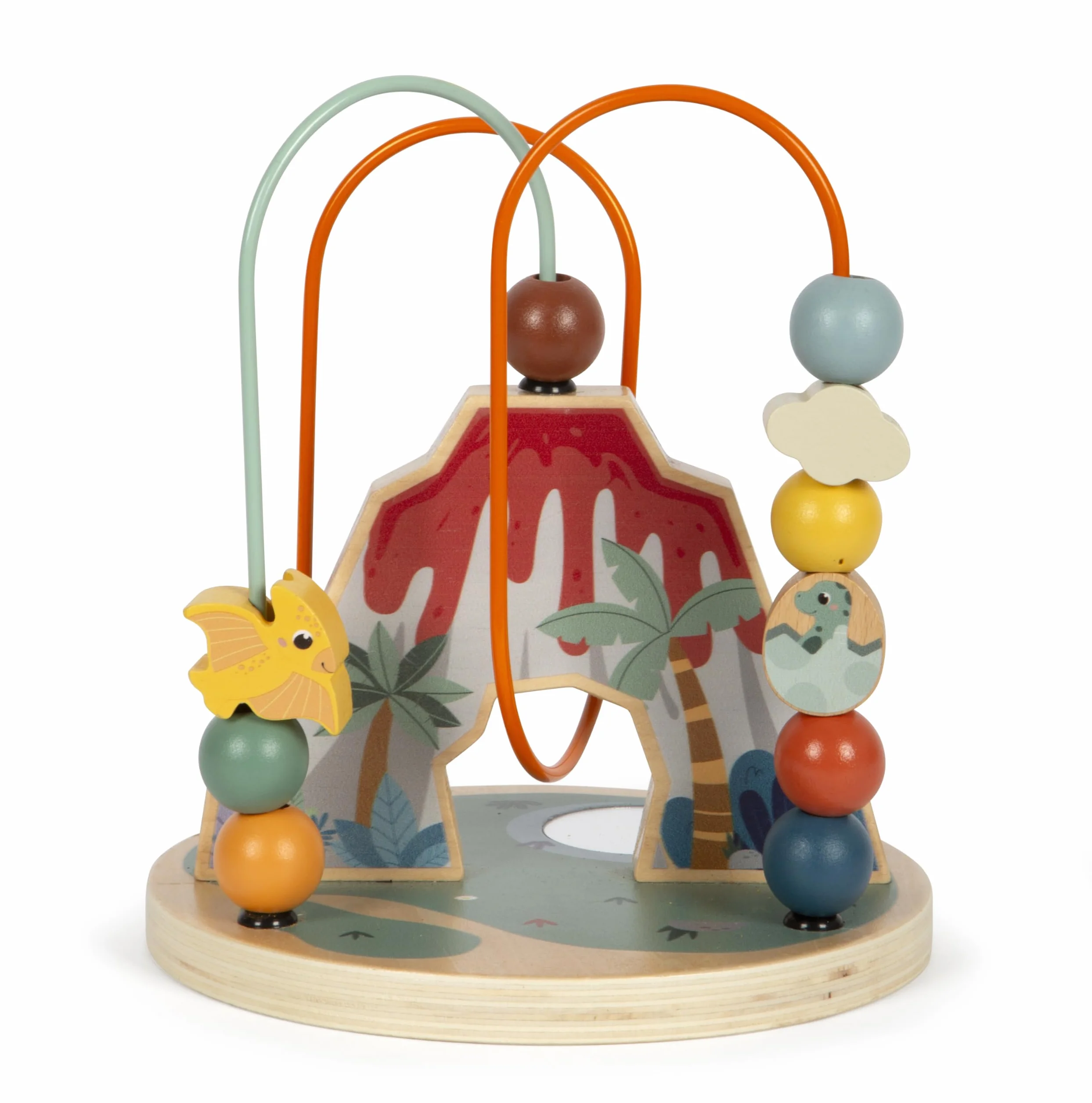 Small Foot Boucle de motricité Dino en Bois certifié FSC 100% 12 Mois
