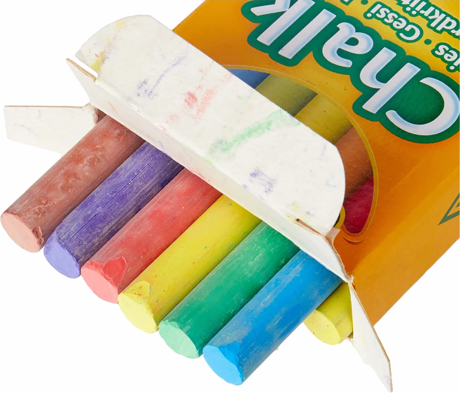 CRAYOLA Craies de couleur pour tableau set 12 pièces sans poussière