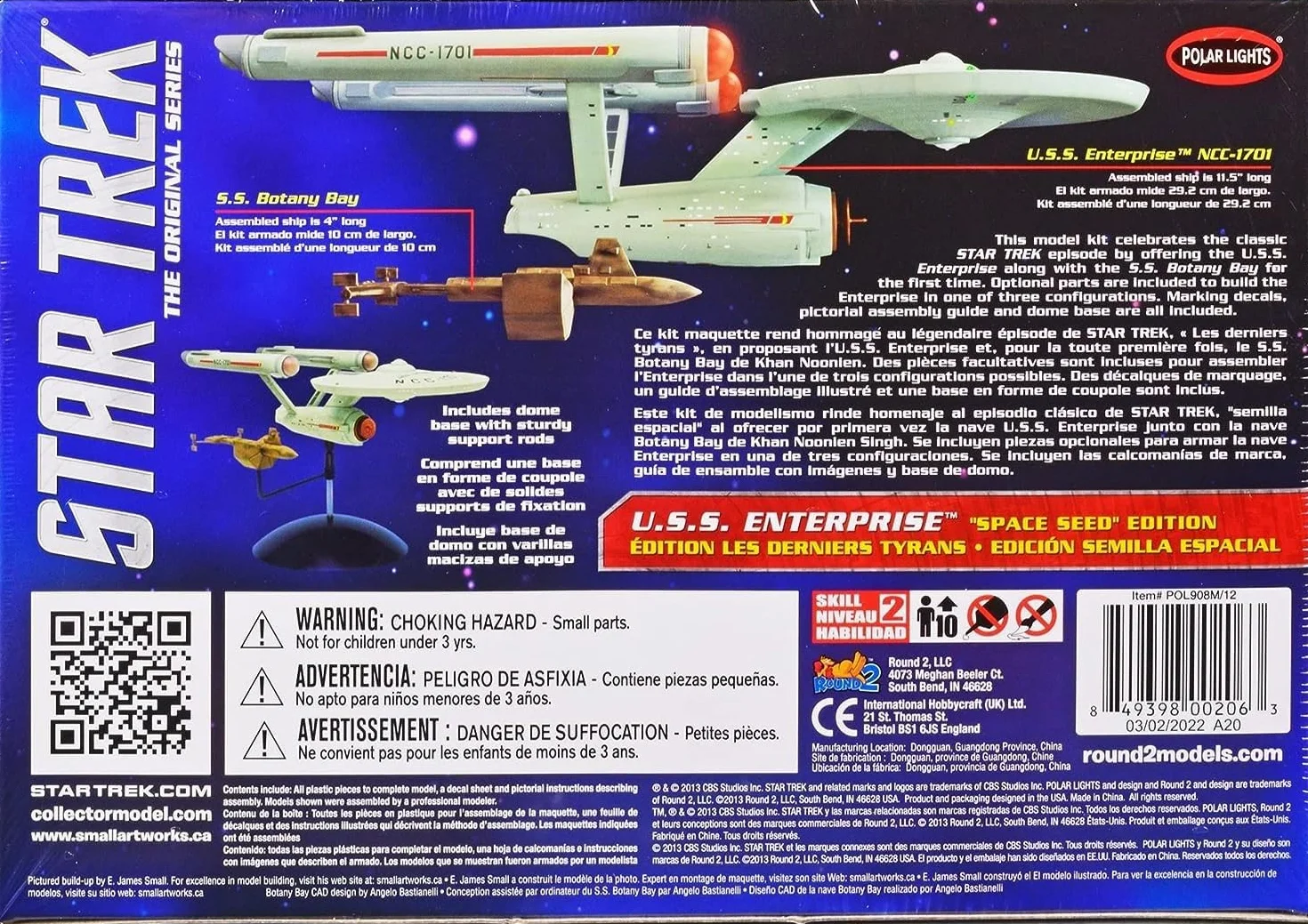 Polar Lights Star Trek TOS USS Enterprise Model Kit