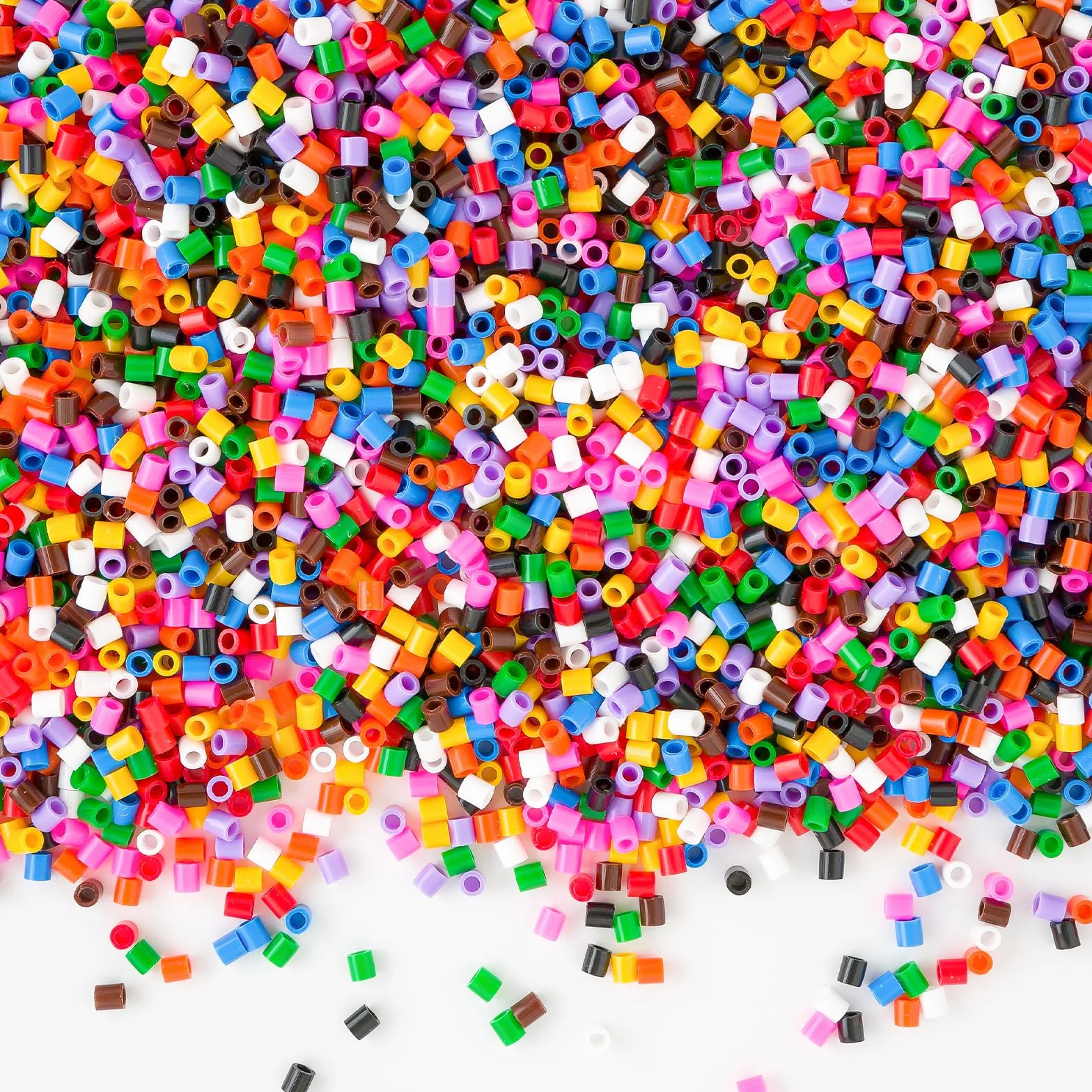 Kit de Perles à Repasser 5mm 10000 Pièces 50 Couleurs Enfants DIY Cadeau
