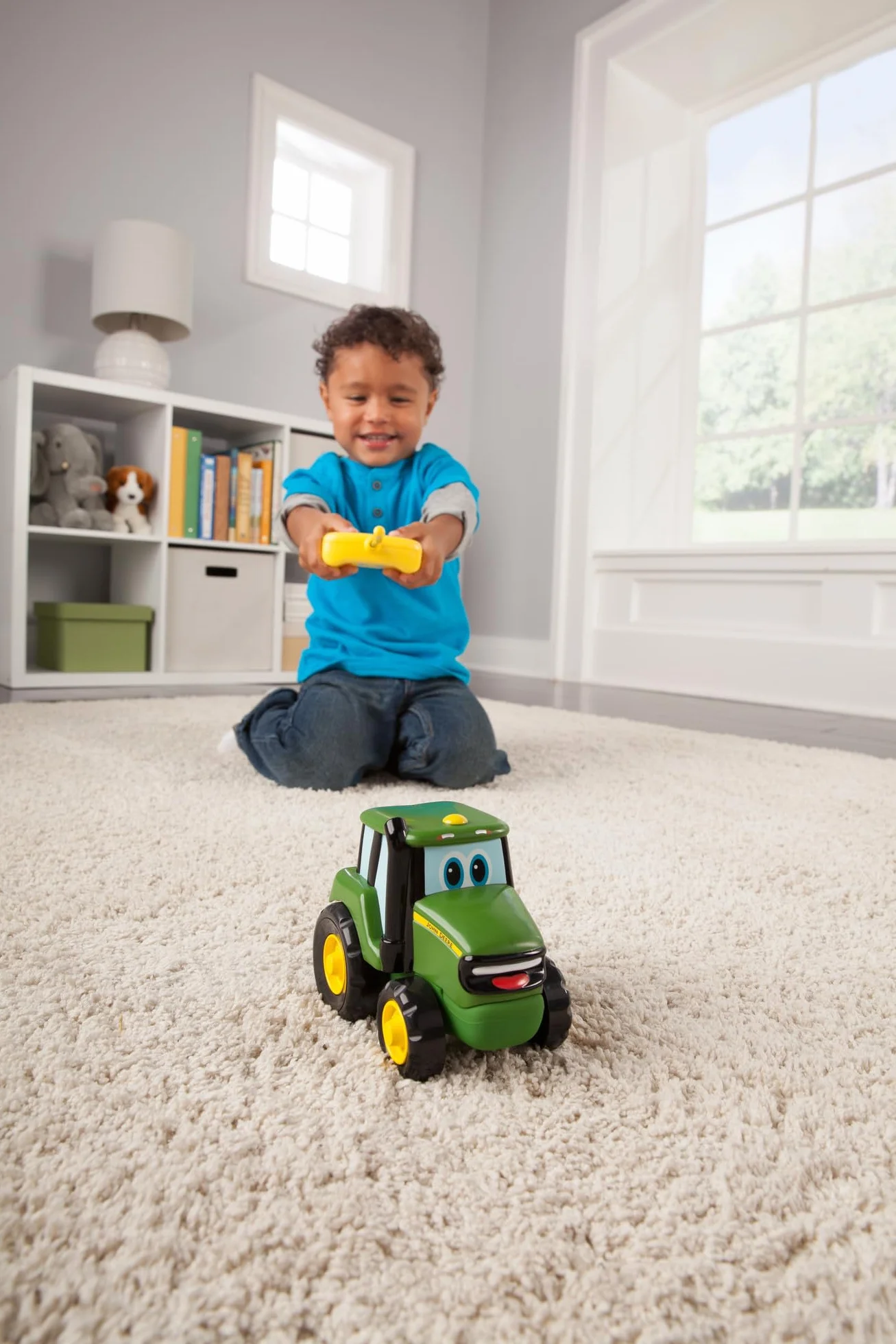 Tomy Johnny Le Tracteur Radiocommandé John Deere 42946 Jouet Éducatif Enfant 18 Mois+