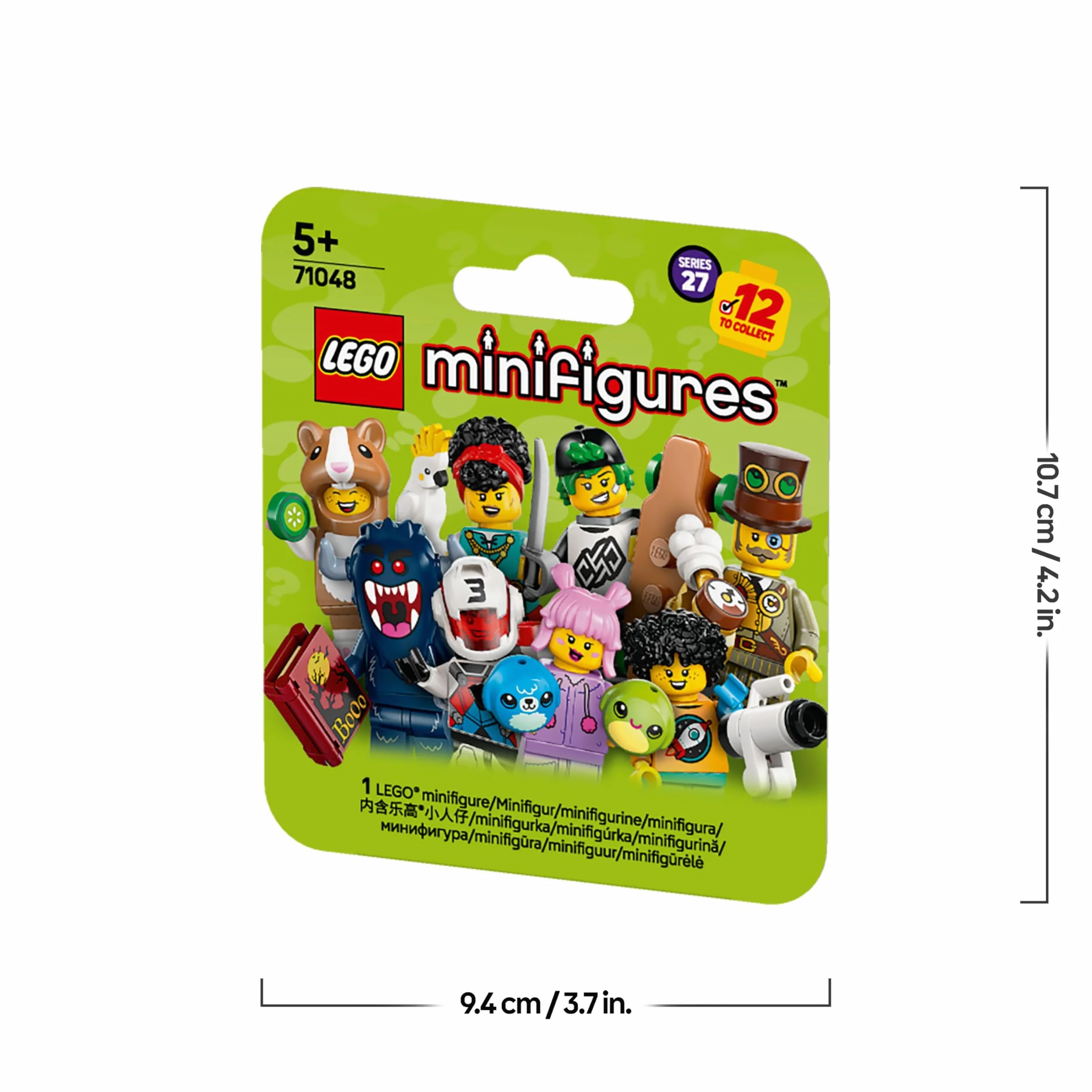 LEGO Minifigures Série 27 71048 12 Personnages Surprises Boîte Mystère Cupidon Collectionneuse de Peluches Jouet 5 Ans