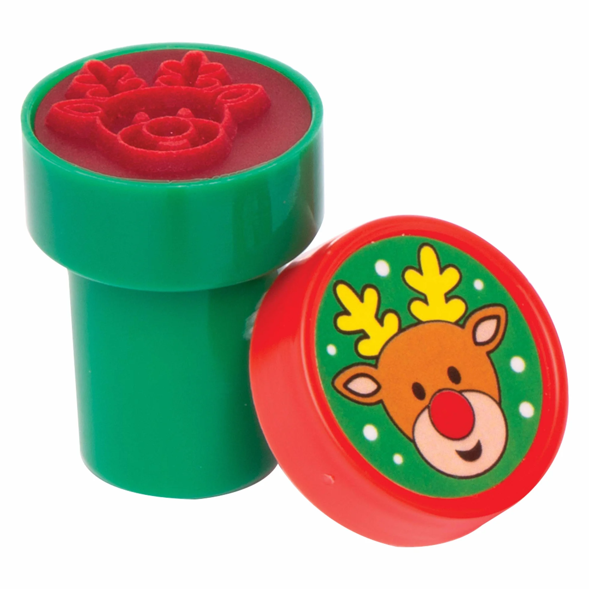Baker Ross Tampons de Noël à Encre intégrée Paquet de 10 Loisirs créatifs Enfants AT251
