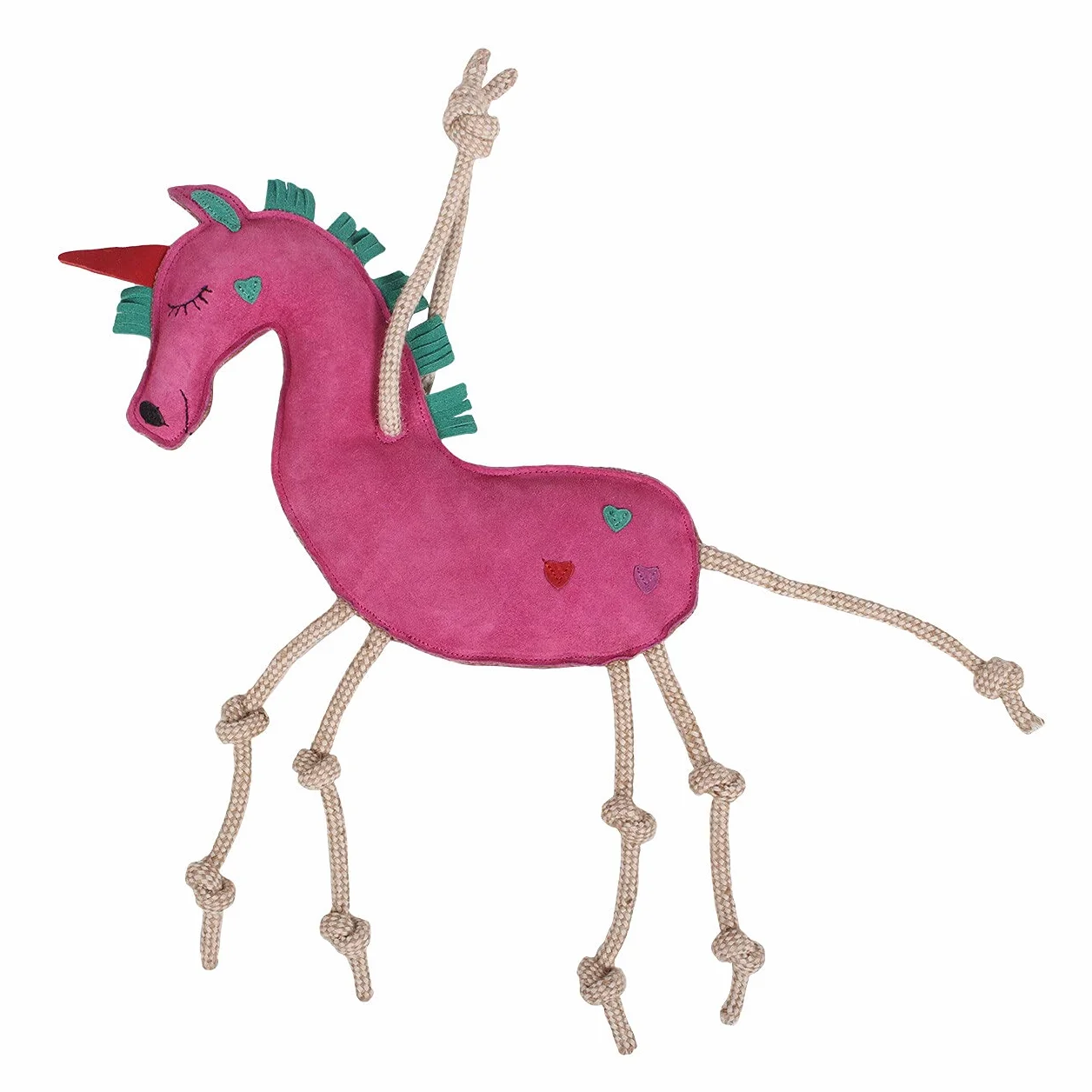 Licorne rose jouet pour chevaux