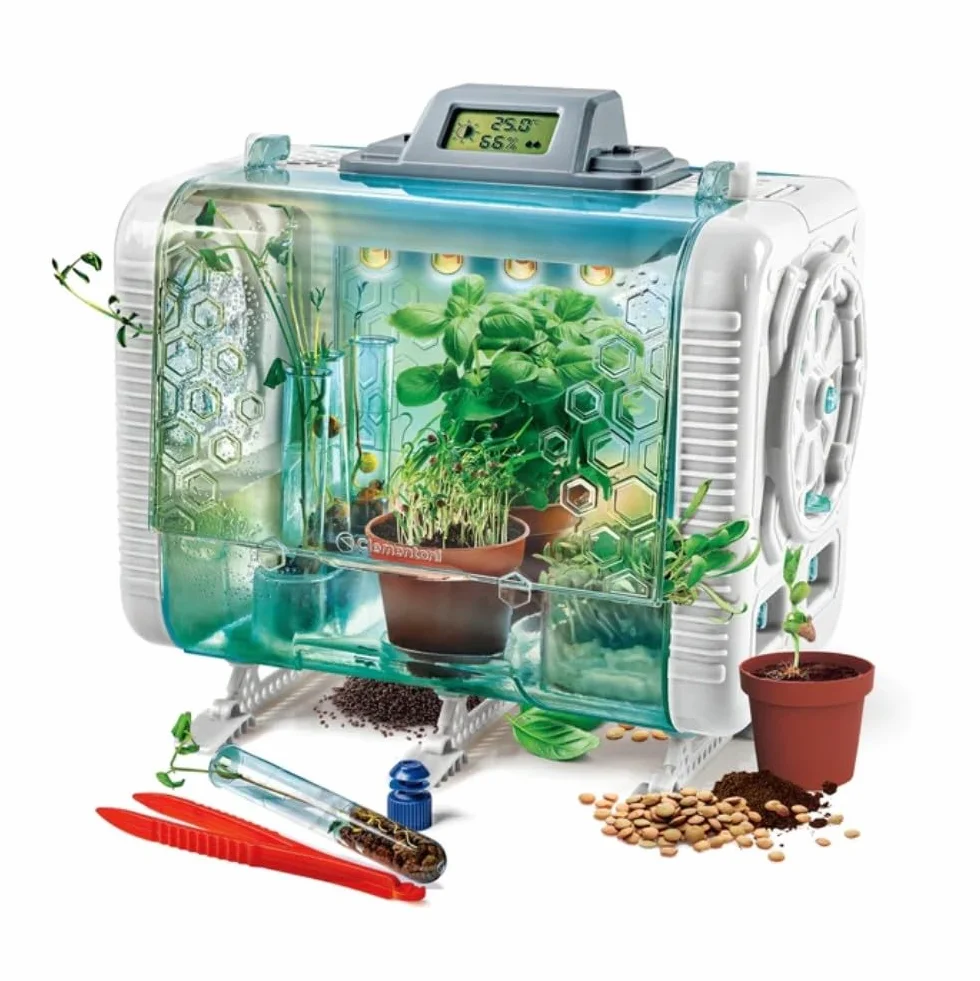 Clementoni Ma Serre High-Tech Jeux Éducatif Enfant Science Nature dès 8 Ans Fabriqué Italie