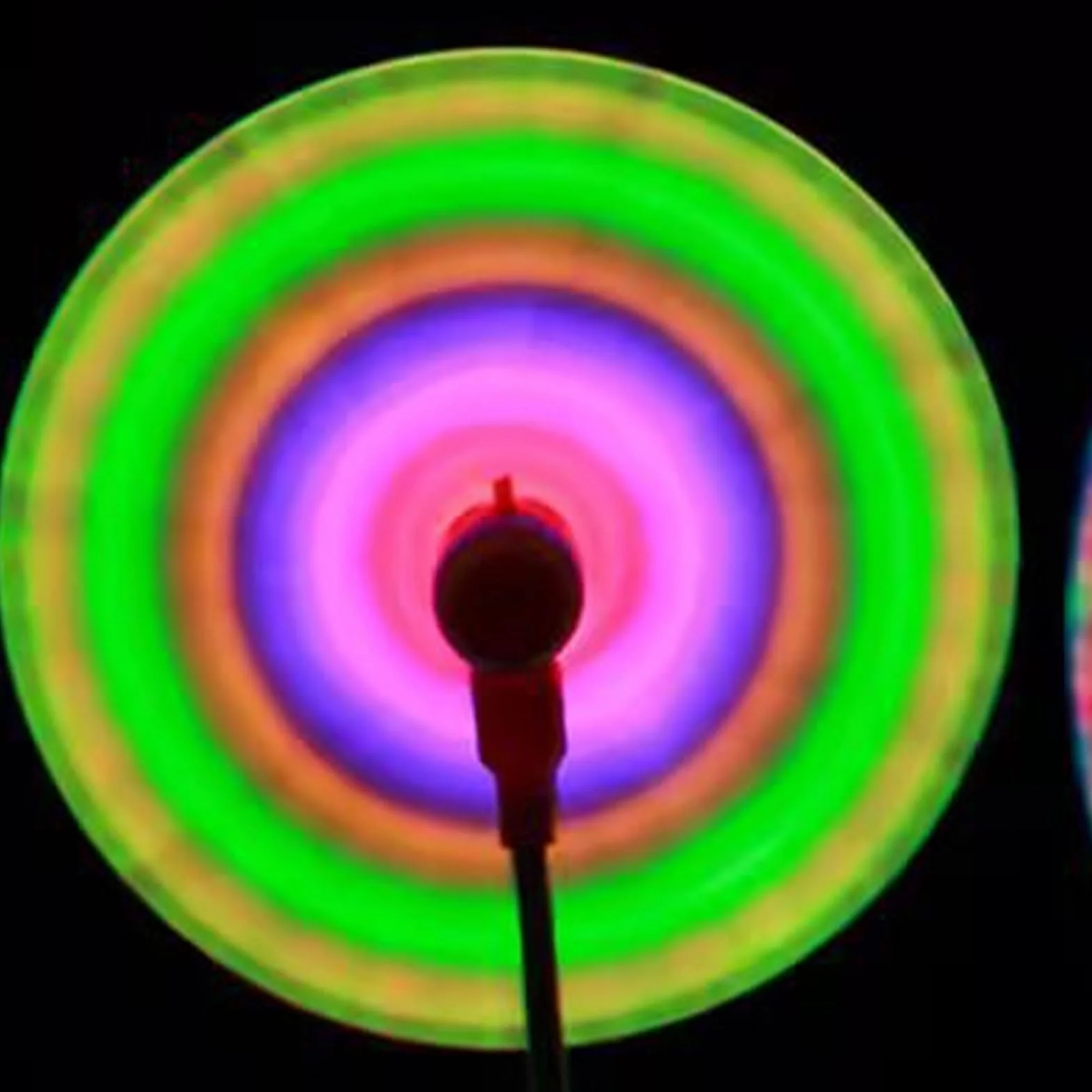 Moulin à Vent Enfant Jouet Girouette Lumineuse Clignotante avec Musique pour Anniversaire Jardin Extérieur