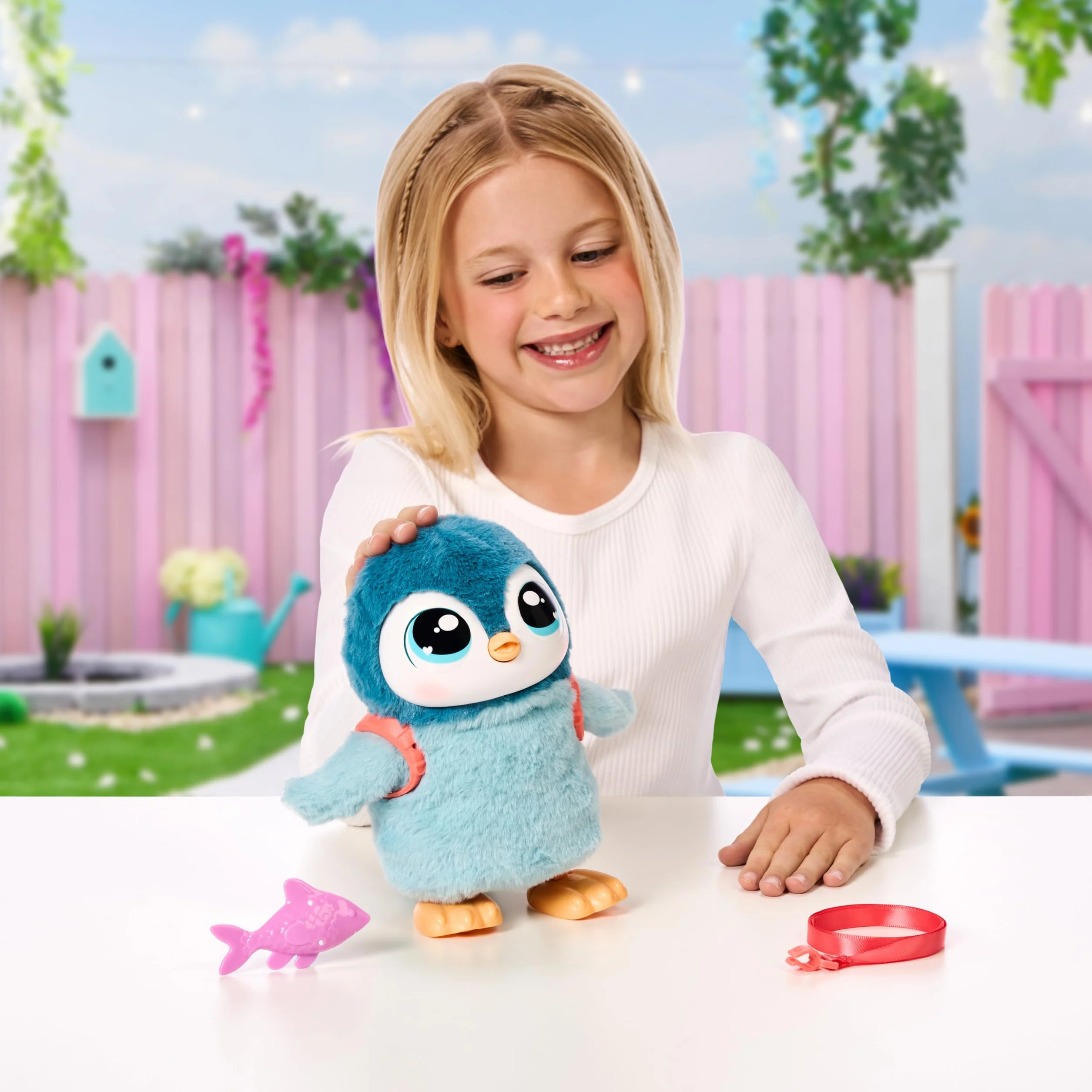 Little Live Pets Mon Petit Pingouin Waddles Jouet interactif Doux Qui Marche Danse Bat des Ailes 25 Sons Piles fournies 5 Ans