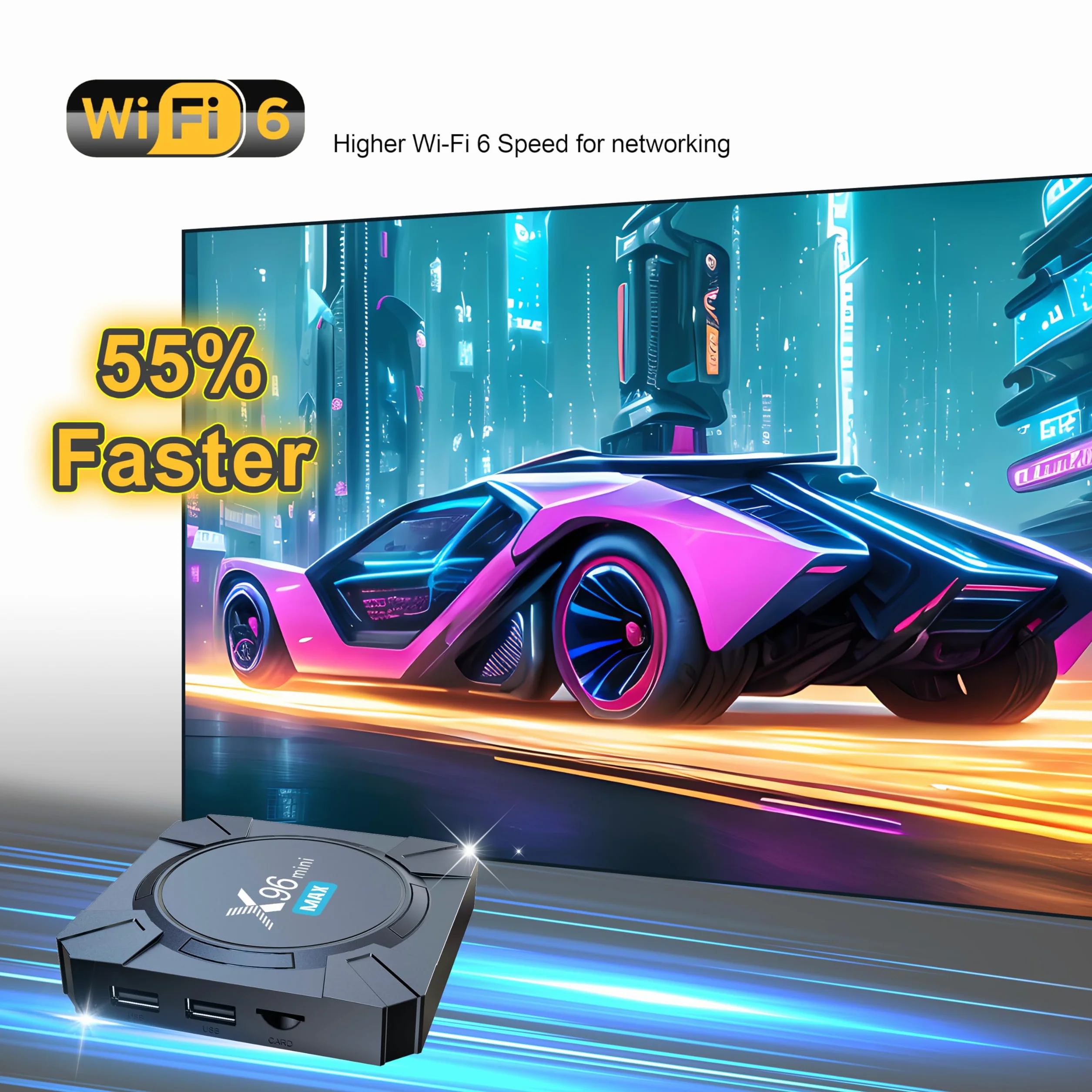 Android TV Box X96 Mini Max Black