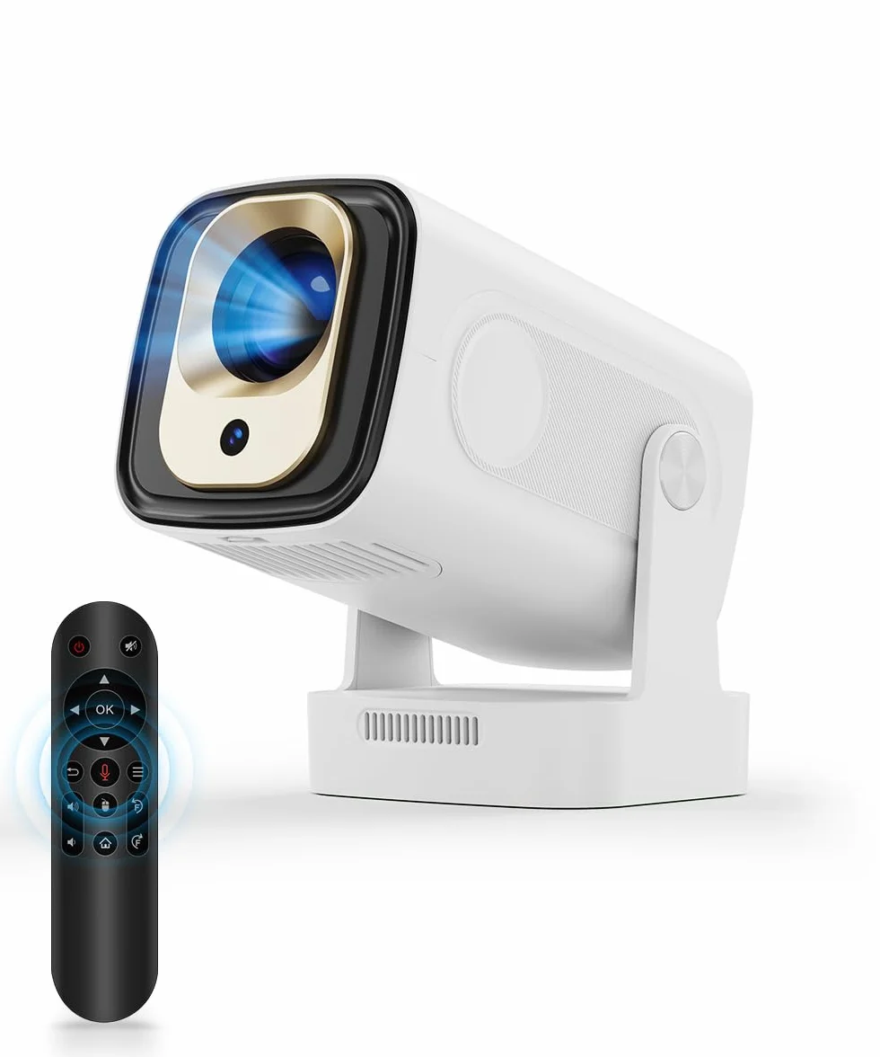 Magcubic Vidéoprojecteur 4K Mini Projecteur Portable WiFi6 BT5.4 Rotation 180° Mise au Point Automatique