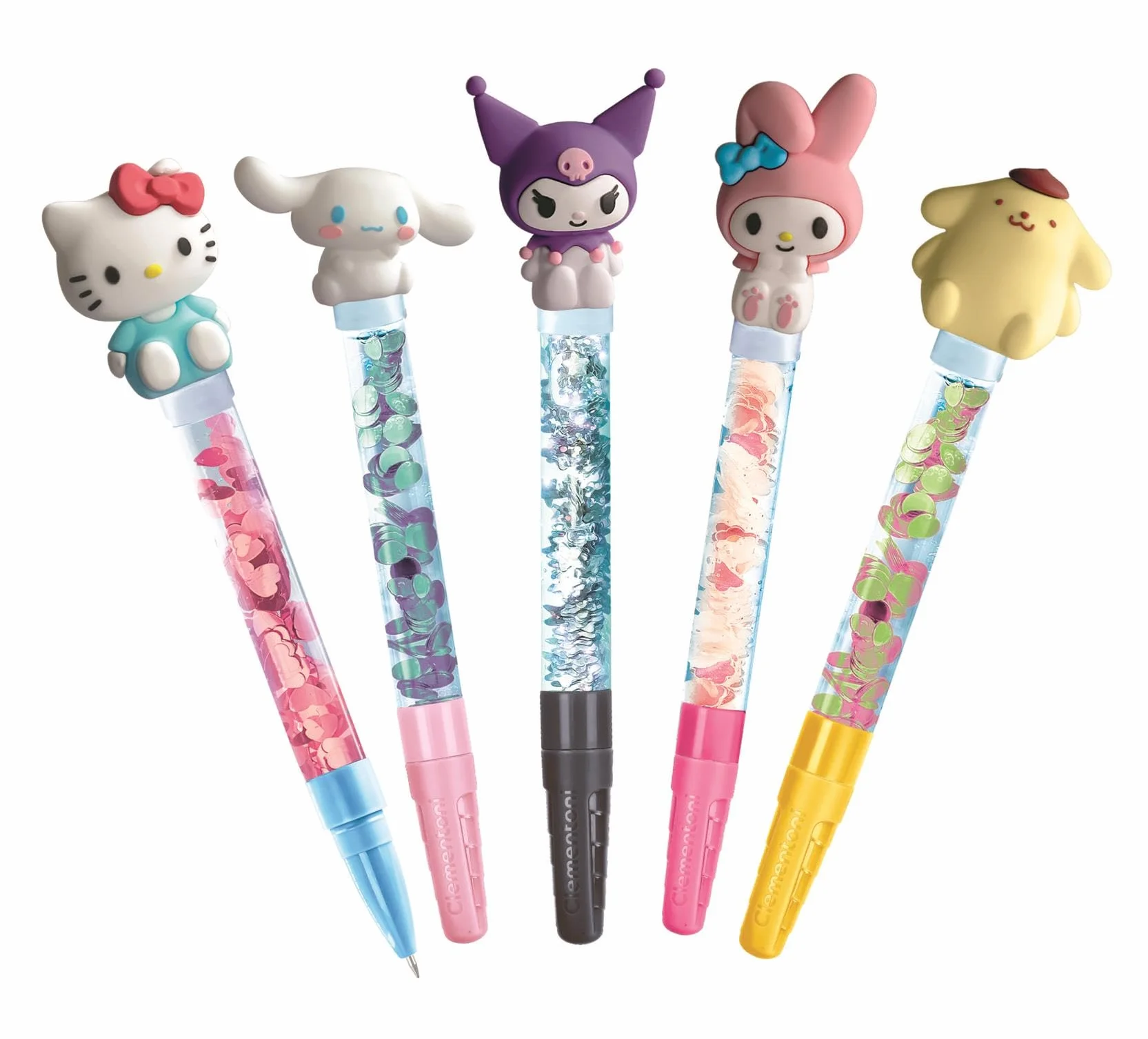 Clementoni Atelier Hello Kitty 5 Stylos Figurines Décorations Stickers 6 Ans+