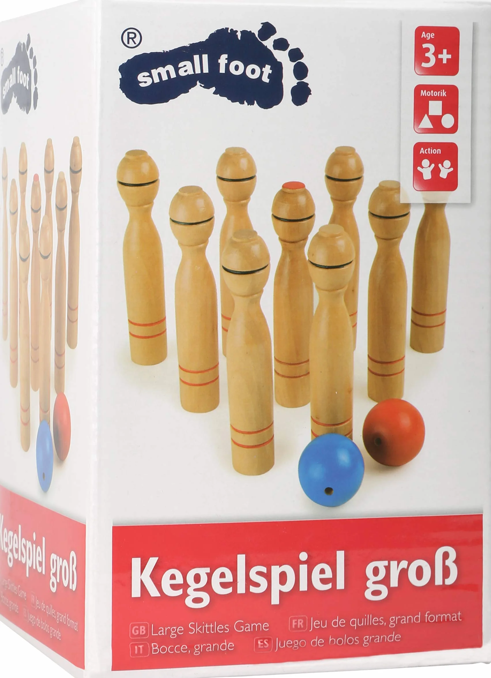 Small Foot Company Jeu De Plein Air Quilles Grand Format