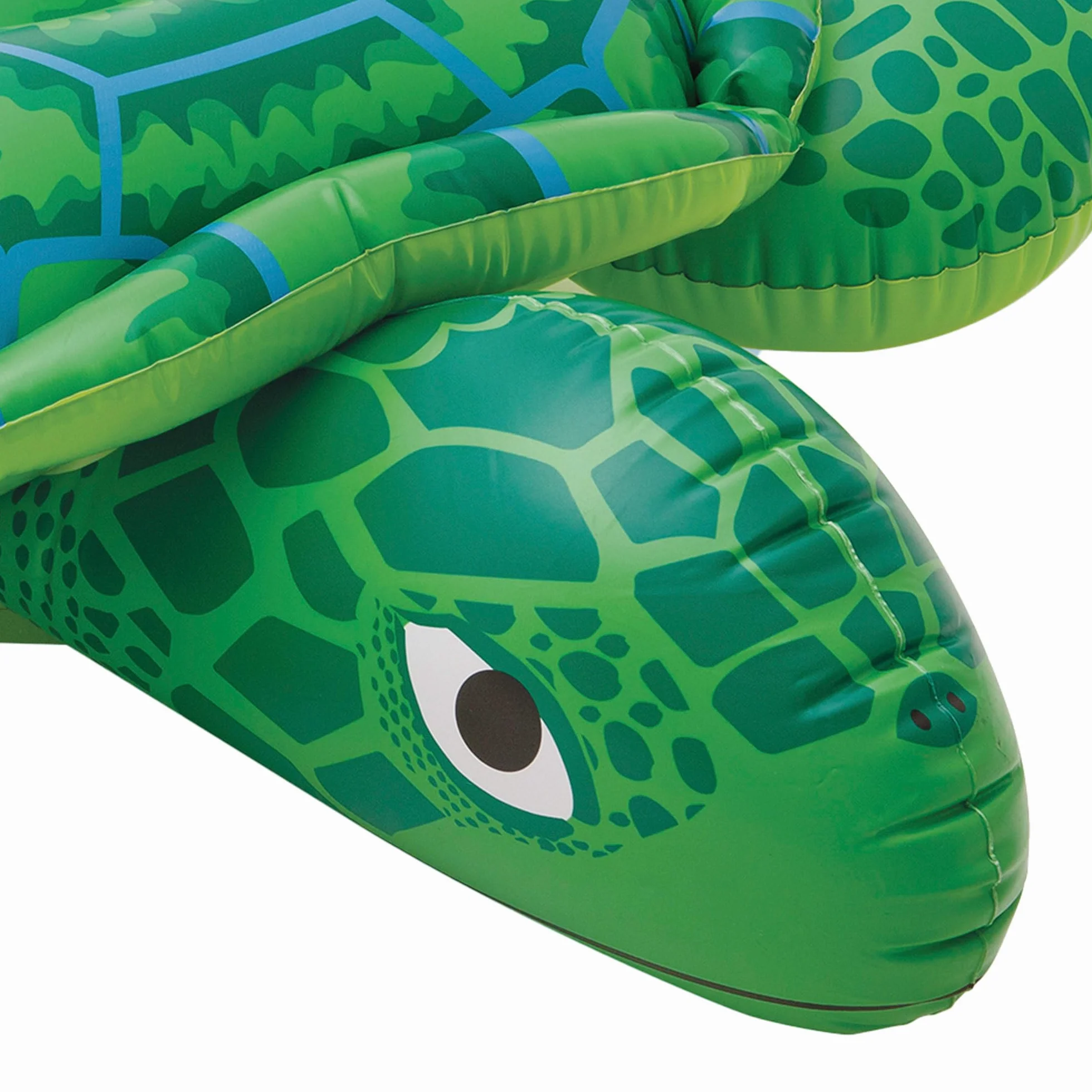 Intex Lil' Sea Turtle Ride on 1.50m x 1.27m Swimming Pool Beach Toy