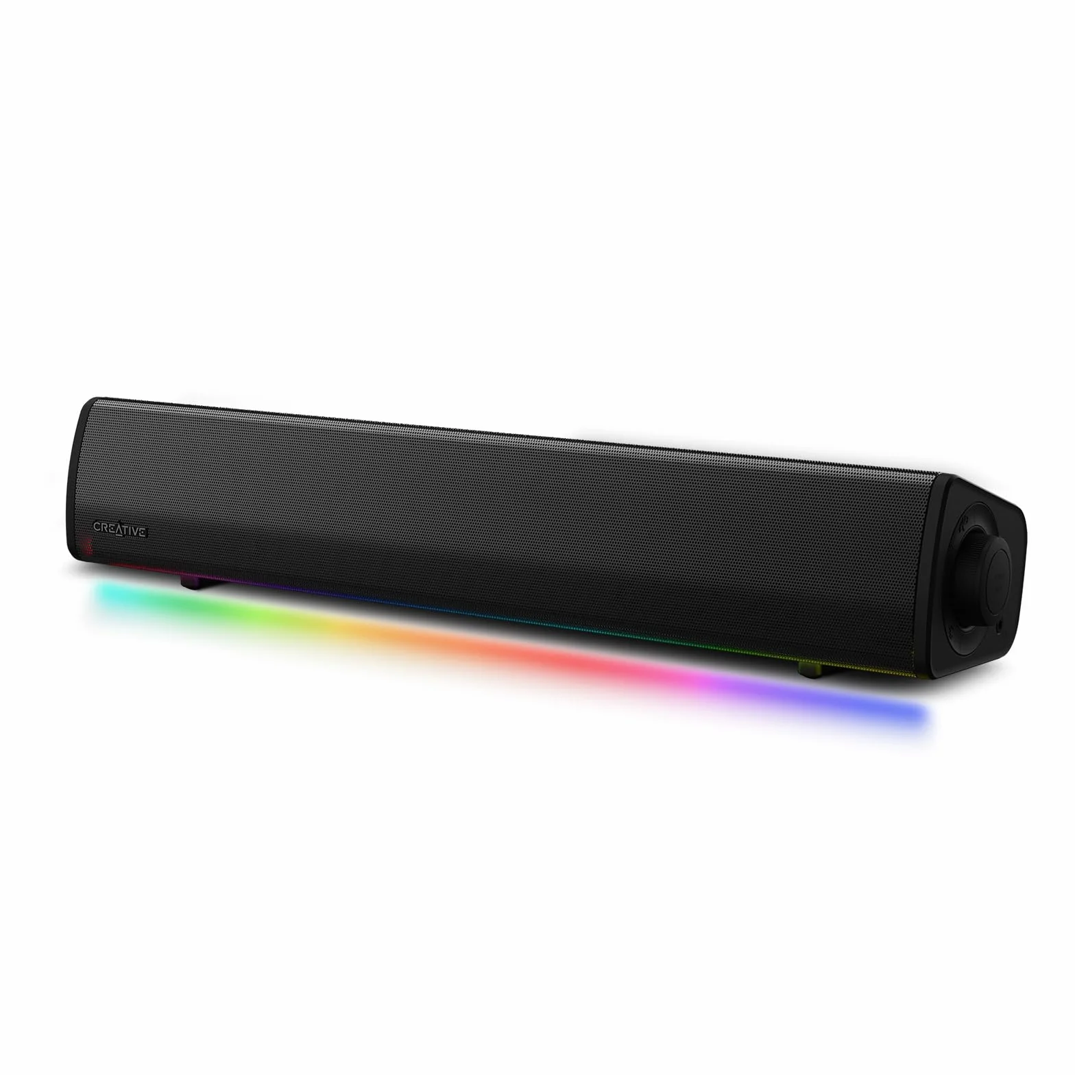 Sound Blaster GS3 Barre de Son de Jeu compacte RVB SuperWide USB Bluetooth 5.4 Sortie Casque PC Mac