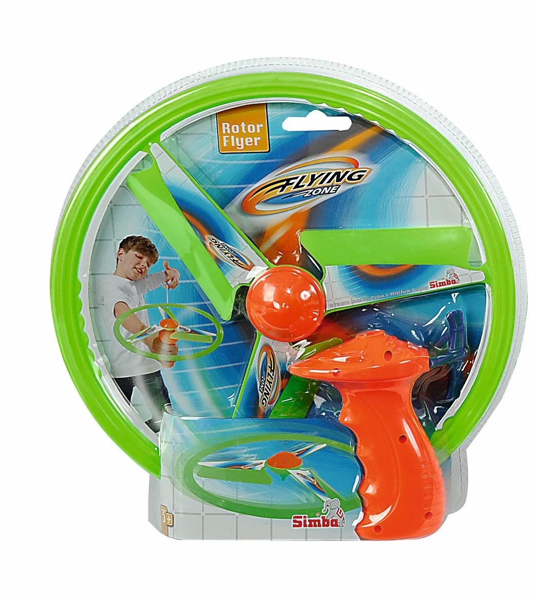 Simba Jeu de vol Rotor Flyer 27 cm, 2 Couleurs Assorties, à partir de 3 Ans