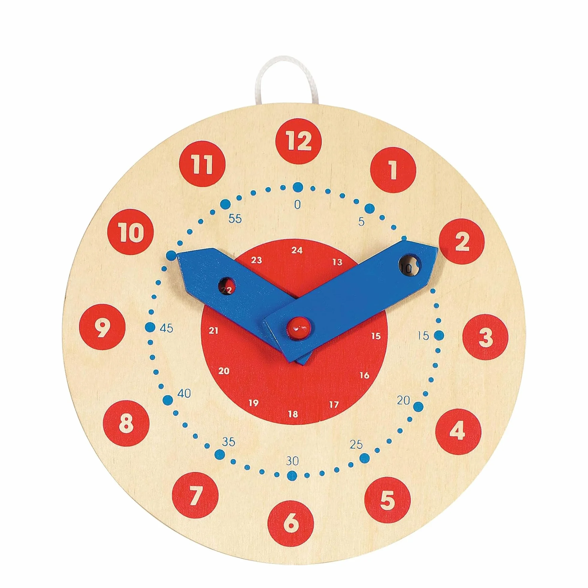 Horloge Apprentissage Goki 58980 Petite Brun