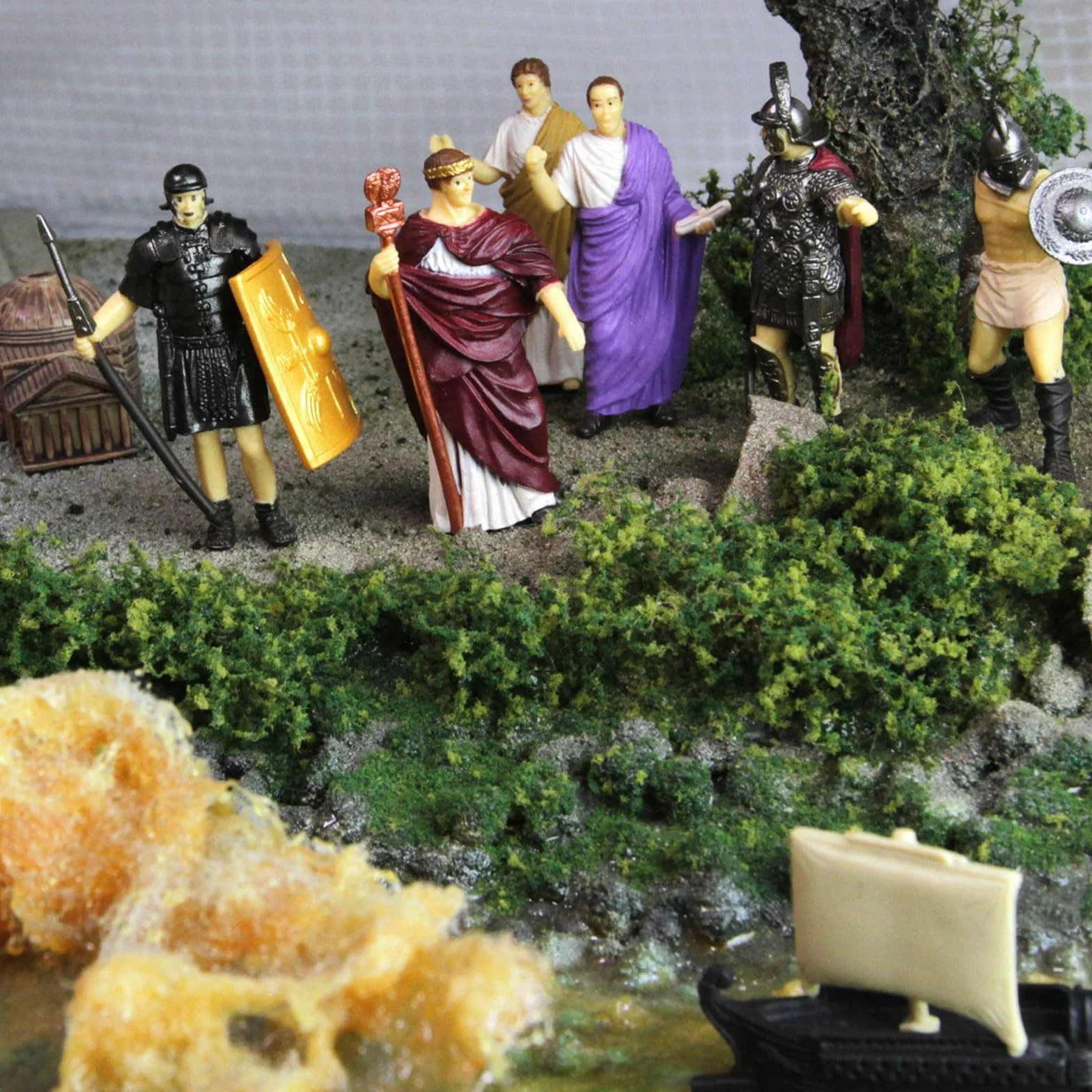 Toob Safari Super Rome Antique Miniatures Multicolore