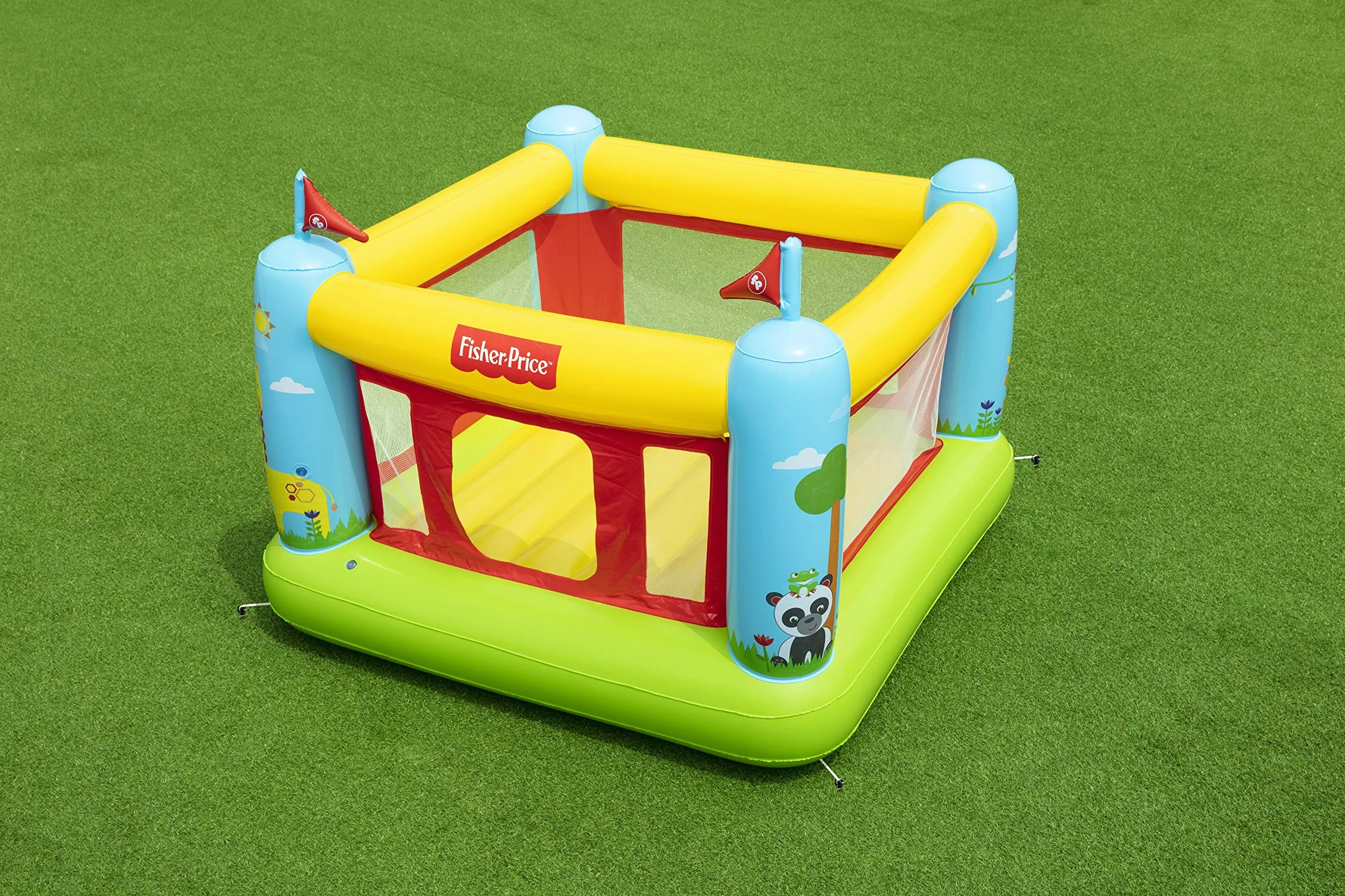 Bestway Fisher-Price Château Gonflable Bouncetastic 175 x 173 x 135 cm