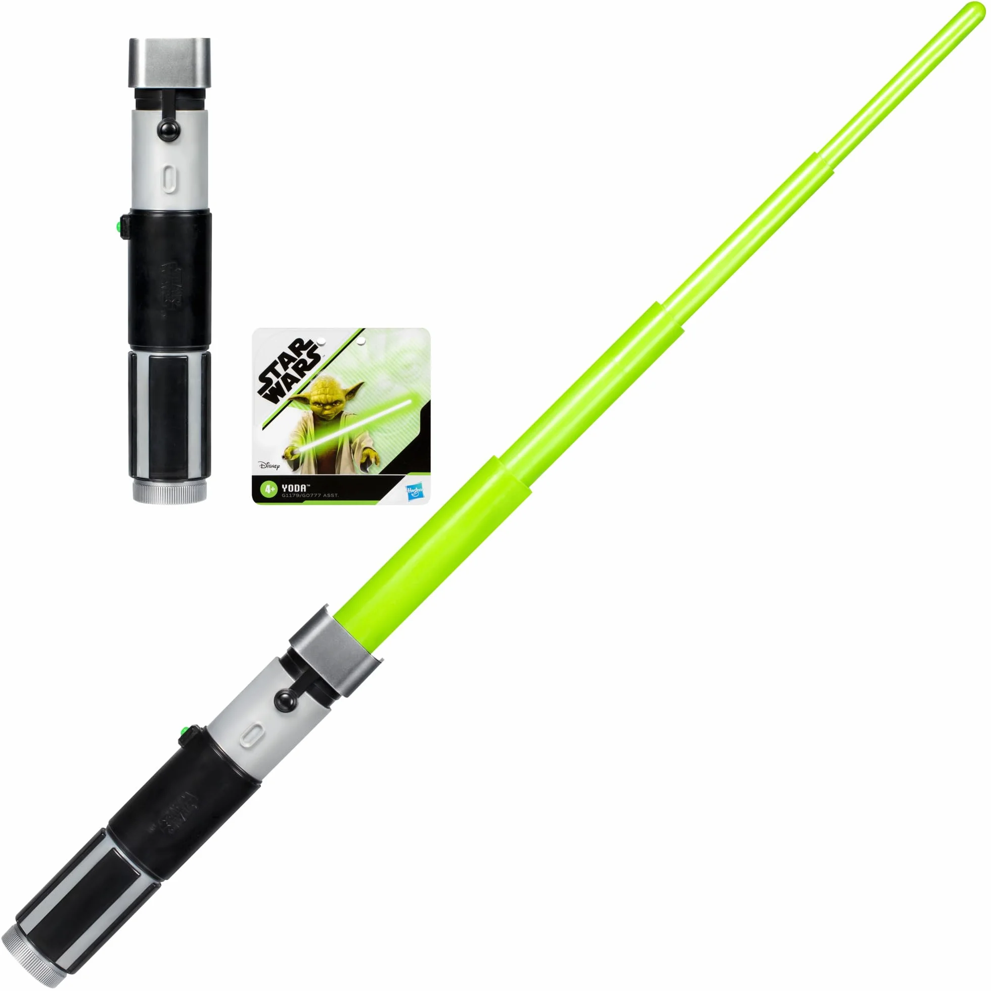 Star Wars Officiel Sabre Laser Maître Yoda Vert Jouet Déguisement 4 Ans