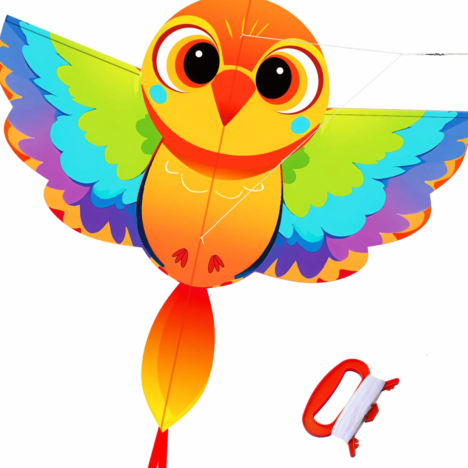 Cerf-Volant Animal pour Adultes Facile à Voler Structure Unique Jeux de Plein Air
