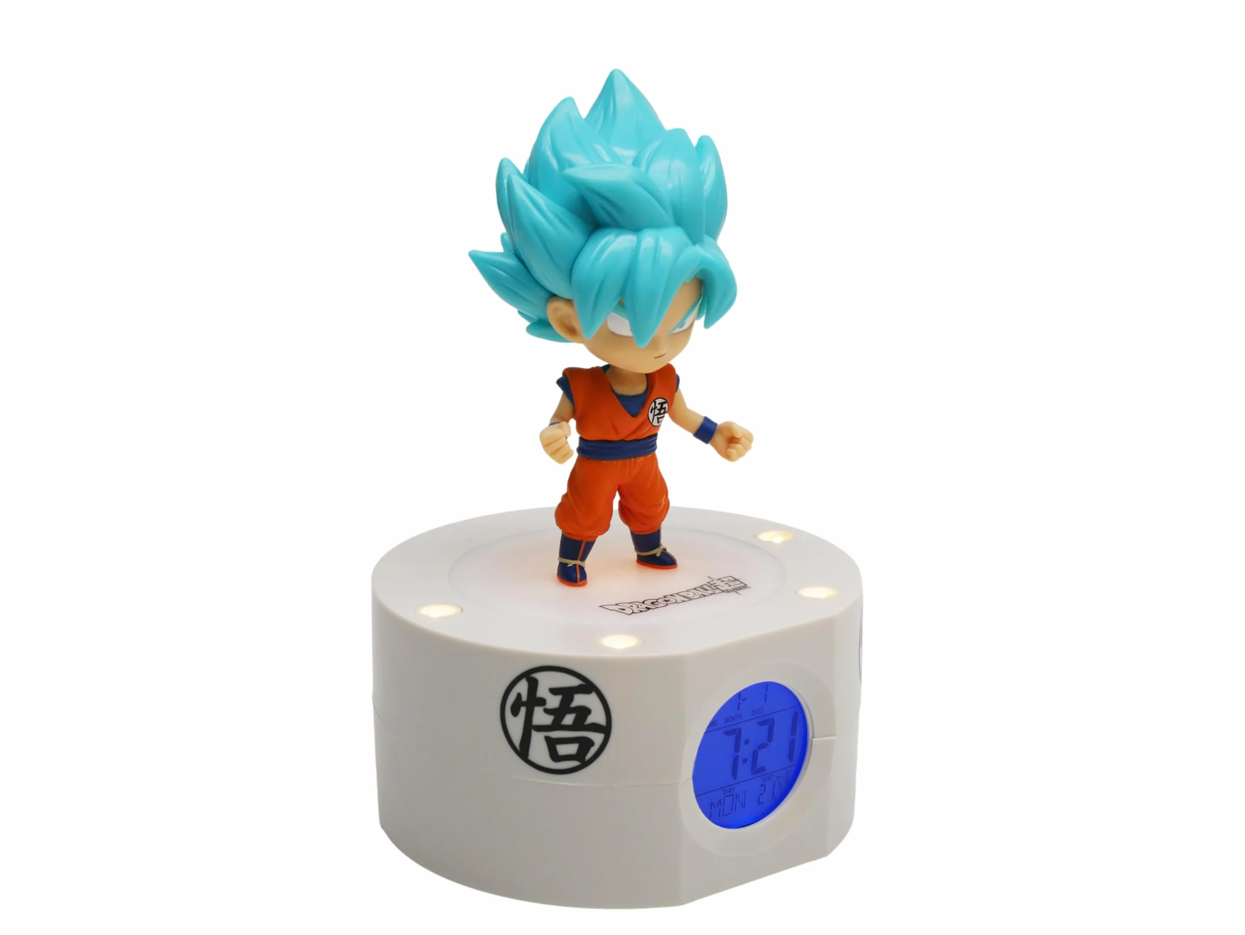 TEKNOFUN Dragon Ball Super réveil Lumineux Goku 18 cm